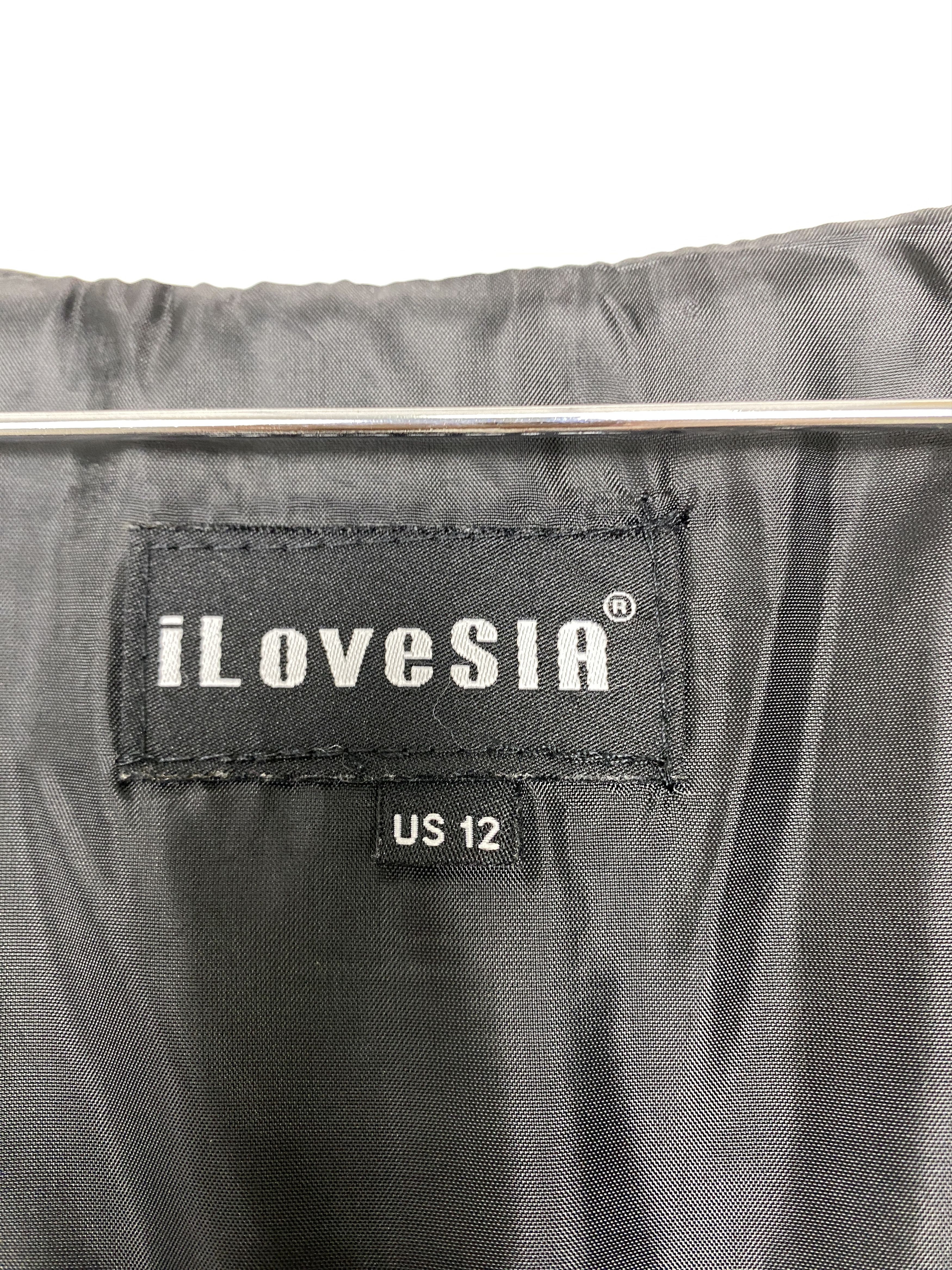 Japanese Brand Vintage iLoveSIA Hoodie Zip Up Long Jacket J1491 Size US S / EU 44-46 / 1 - 11 Thumbnail