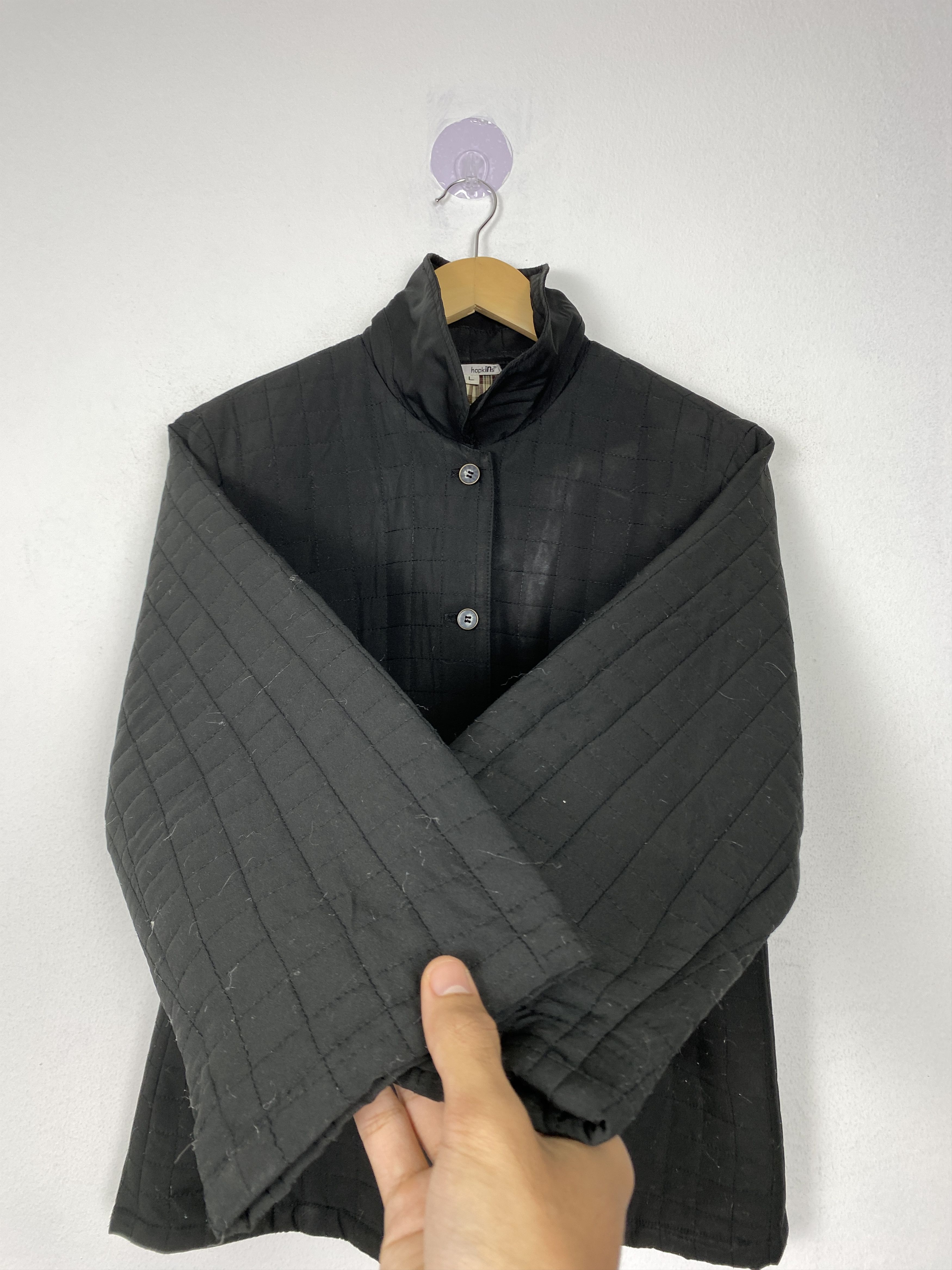 Japanese Brand Vintage Hopkins Puffer Checkered Lining Jacket J1497 Size US S / EU 44-46 / 1 - 6 Thumbnail