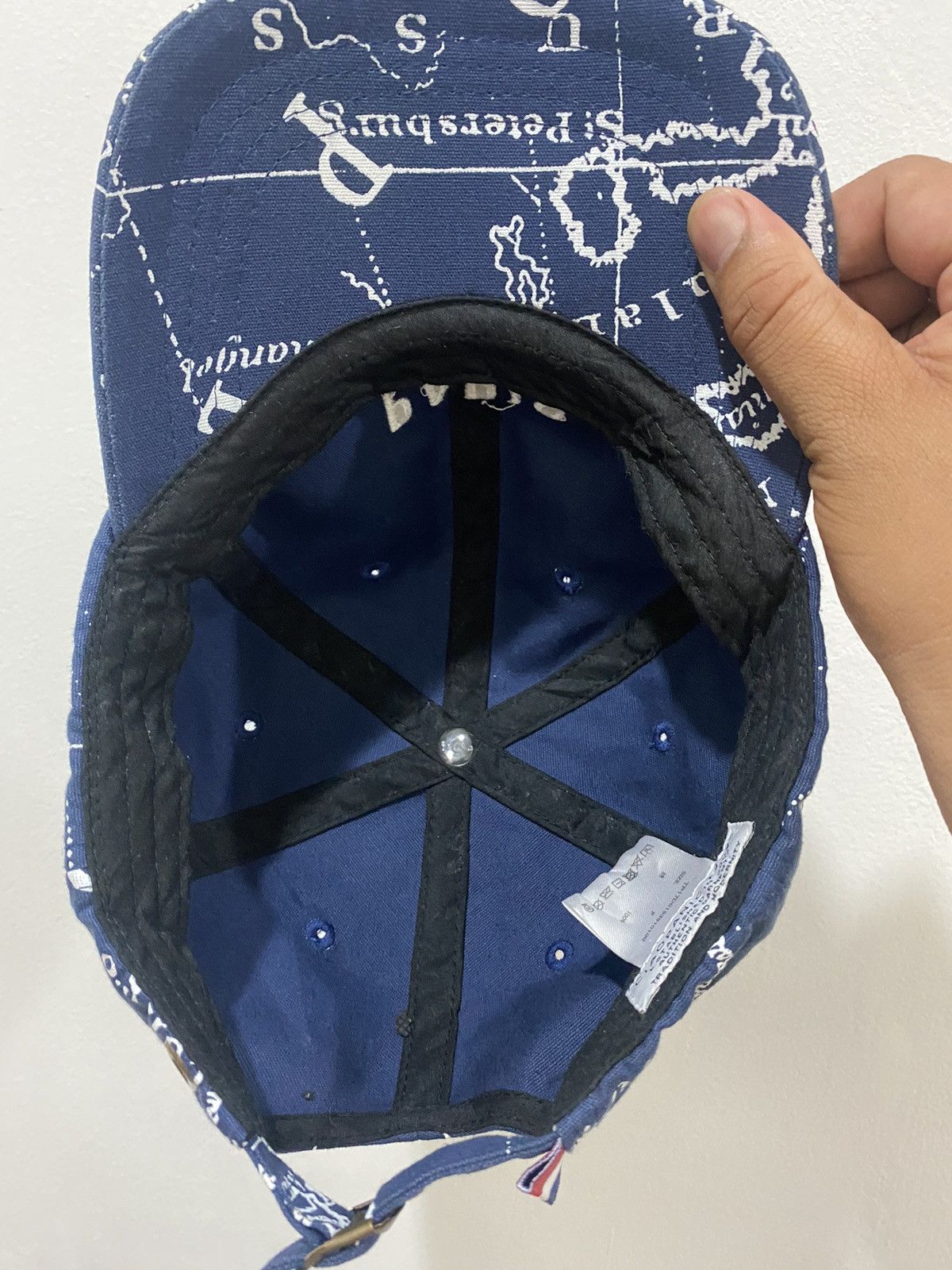 Ciaopanic CIAOPANIC Map Full Print Baseball Hat Size ONE SIZE - 5 Thumbnail