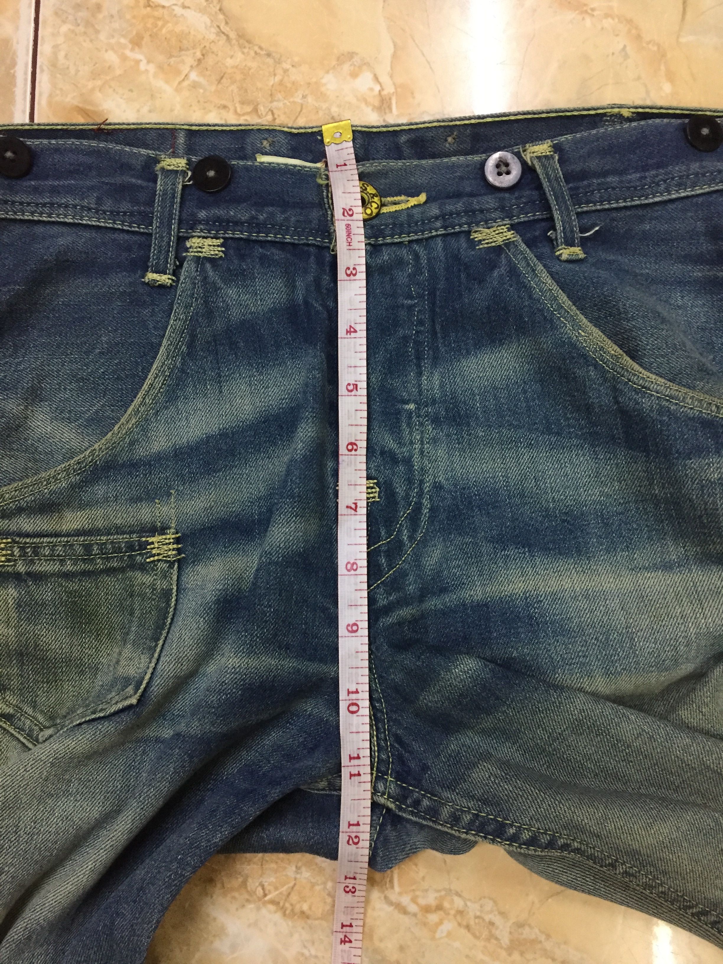 Levi's Distress Levis red jeans (Mary-Lou) Size US 32 / EU 48 - 10 Thumbnail