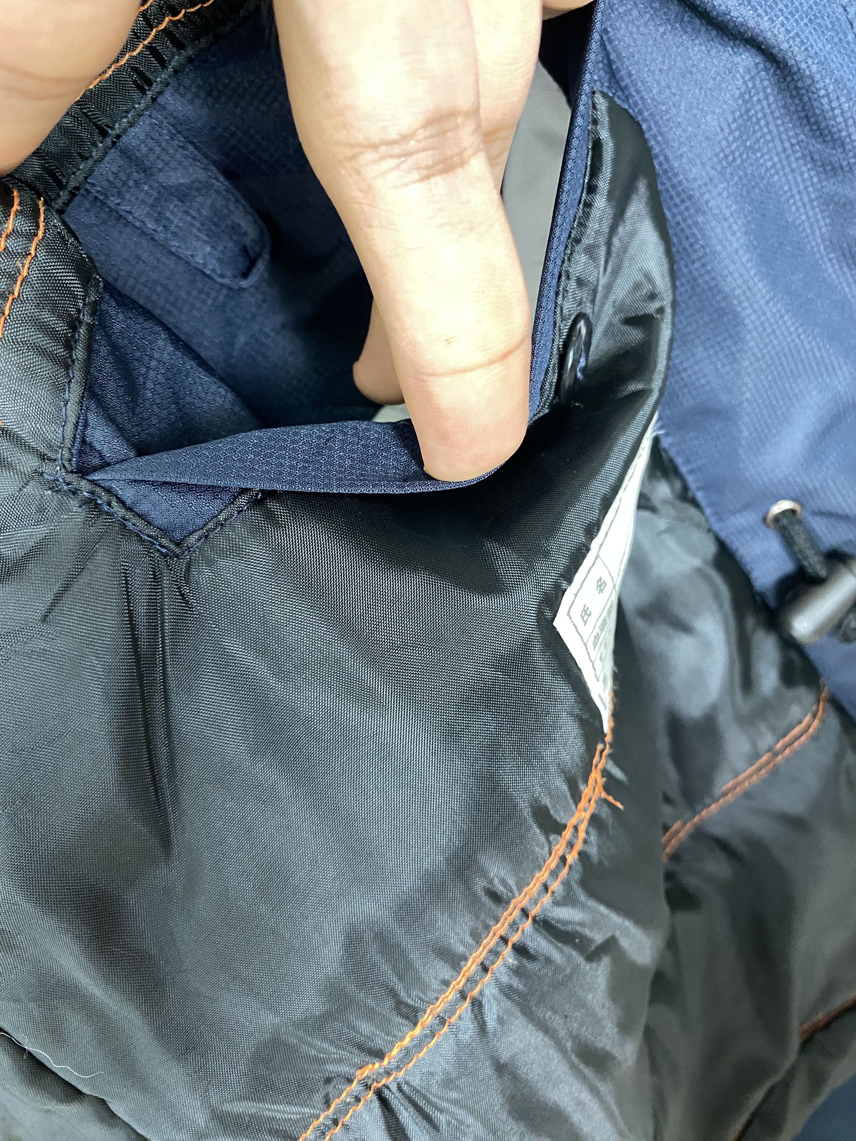 Japanese Brand Vintage Cycle Eco Puffer Lining Water Proof Jacket J1495 Size US S / EU 44-46 / 1 - 14 Thumbnail