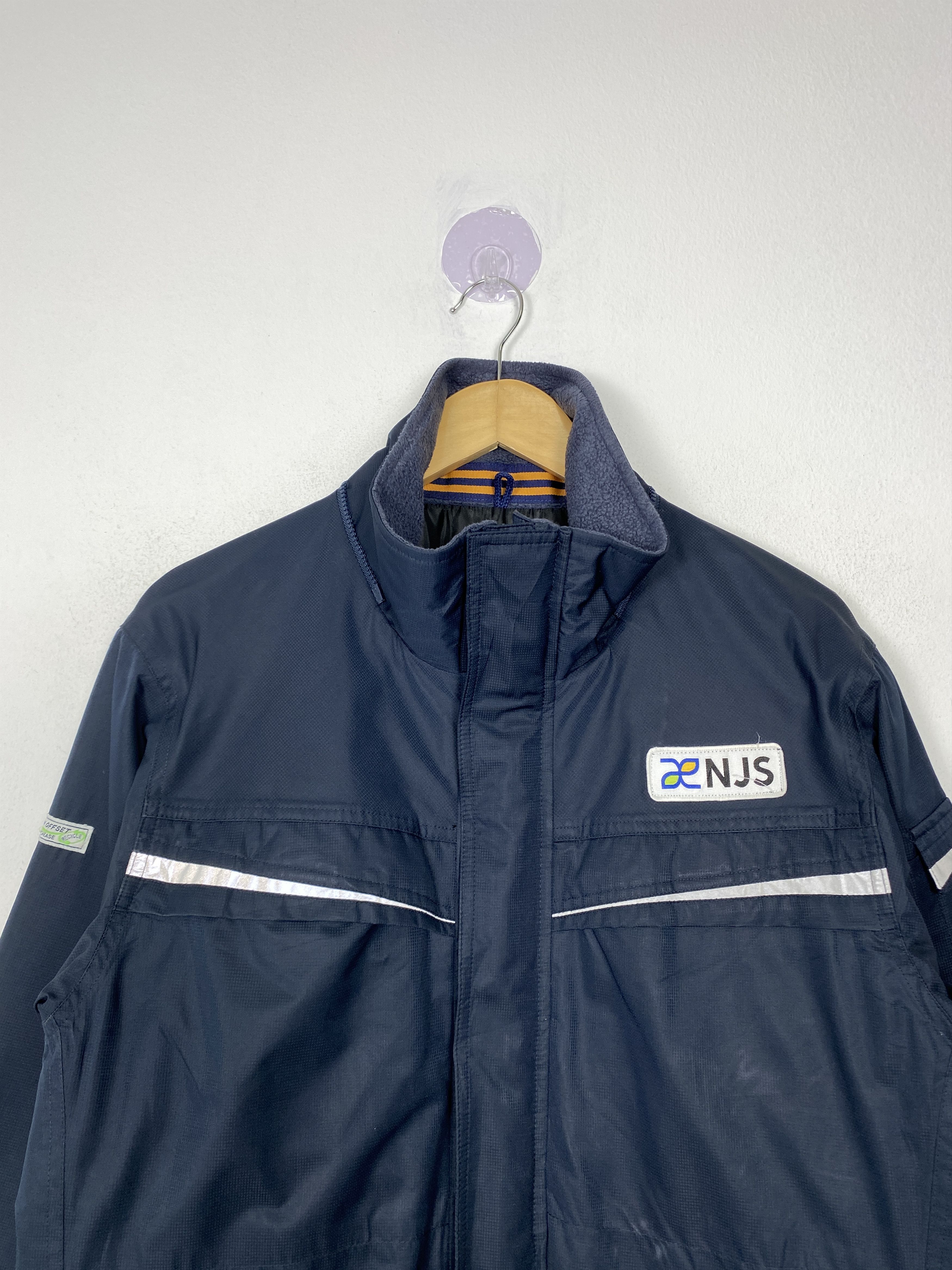 Japanese Brand Vintage Cycle Eco Puffer Lining Water Proof Jacket J1495 Size US S / EU 44-46 / 1 - 2 Thumbnail