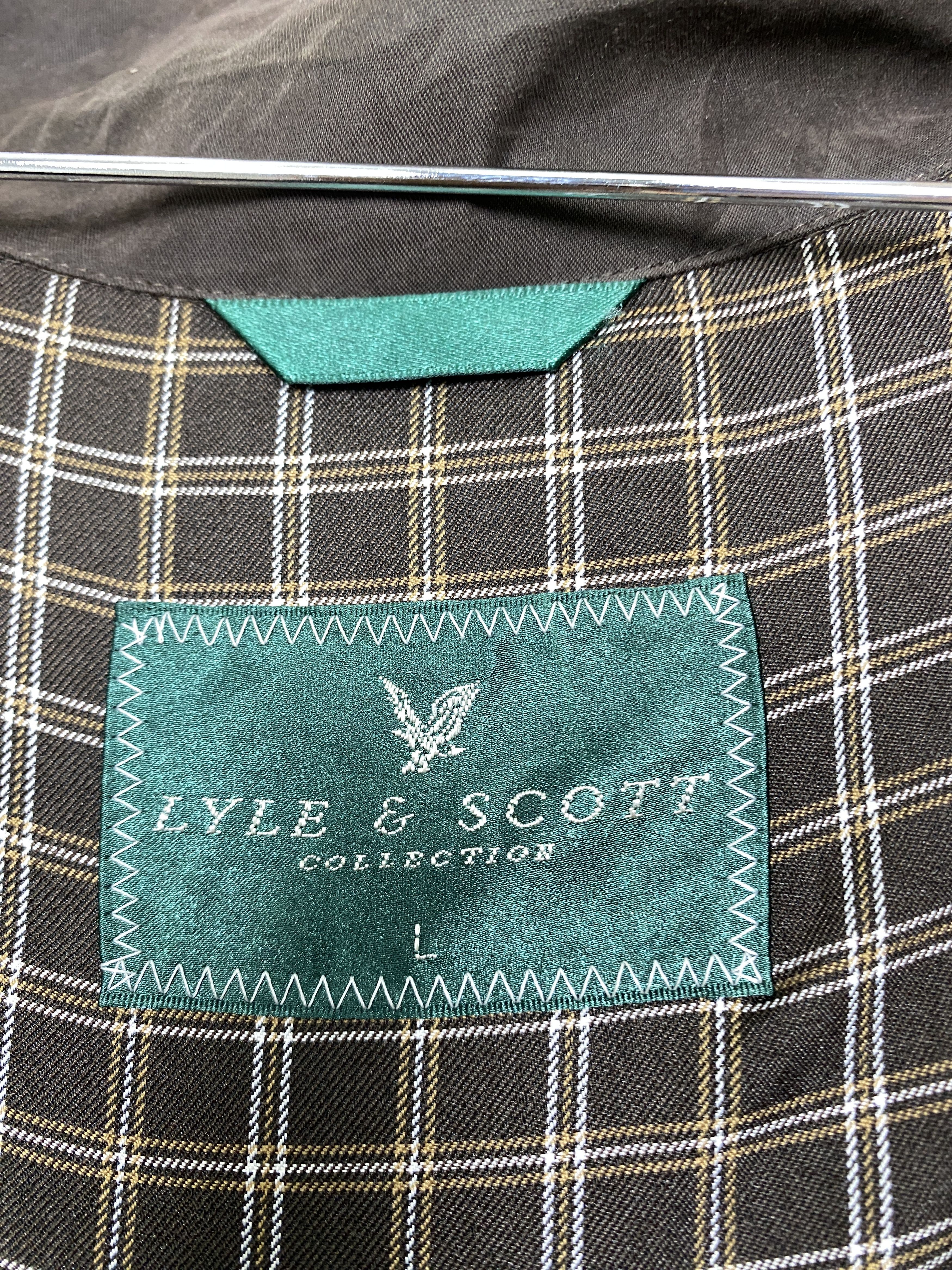 Lyle & Scott Vintage Lyle & Scott Checkered Lining Jacket J1502 Size US M / EU 48-50 / 2 - 14 Thumbnail