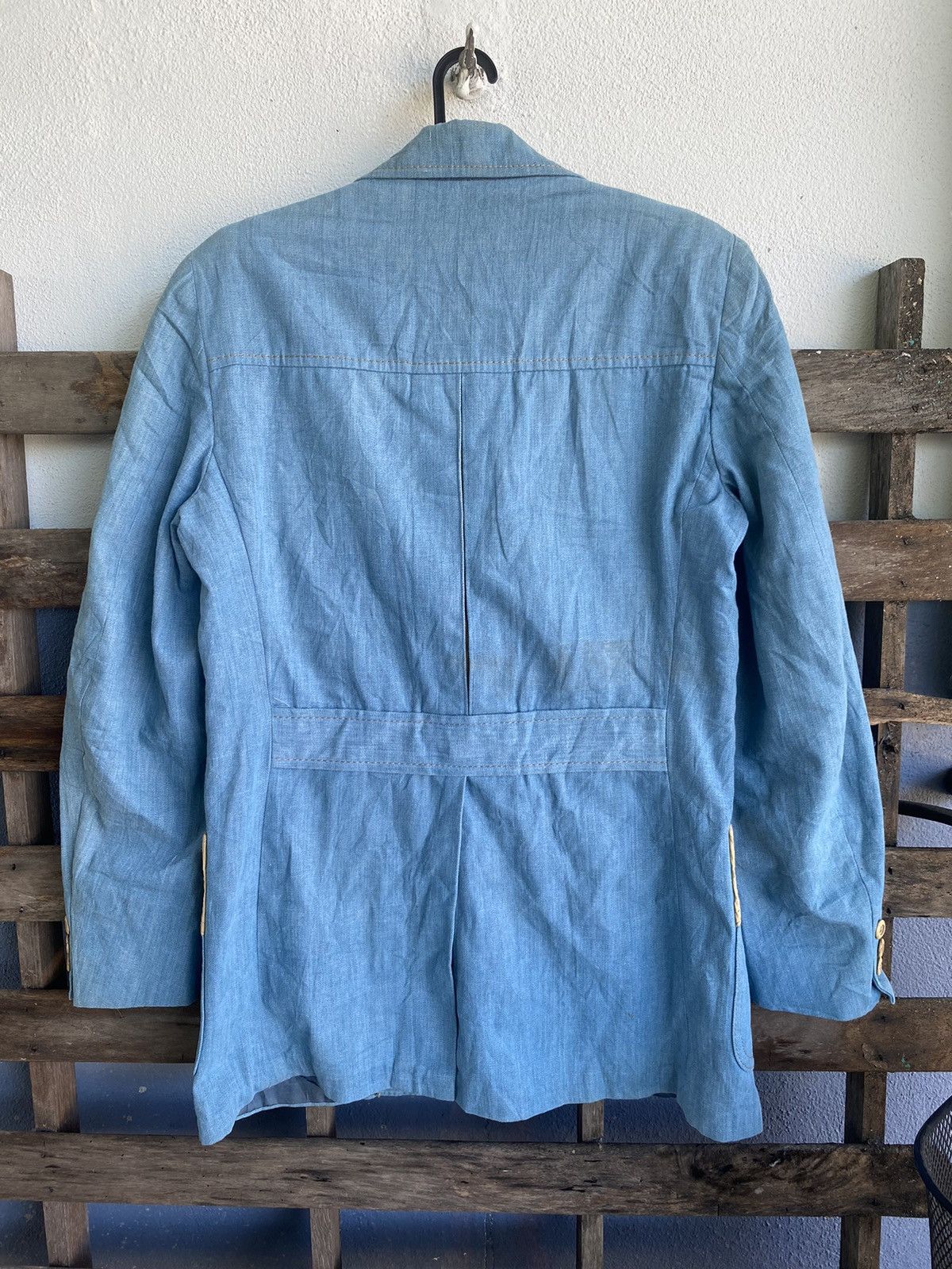 Japanese Brand Lee Wald Corduroy Liner Pocket Blazer Jacket Size US S / EU 44-46 / 1 - 2 Thumbnail