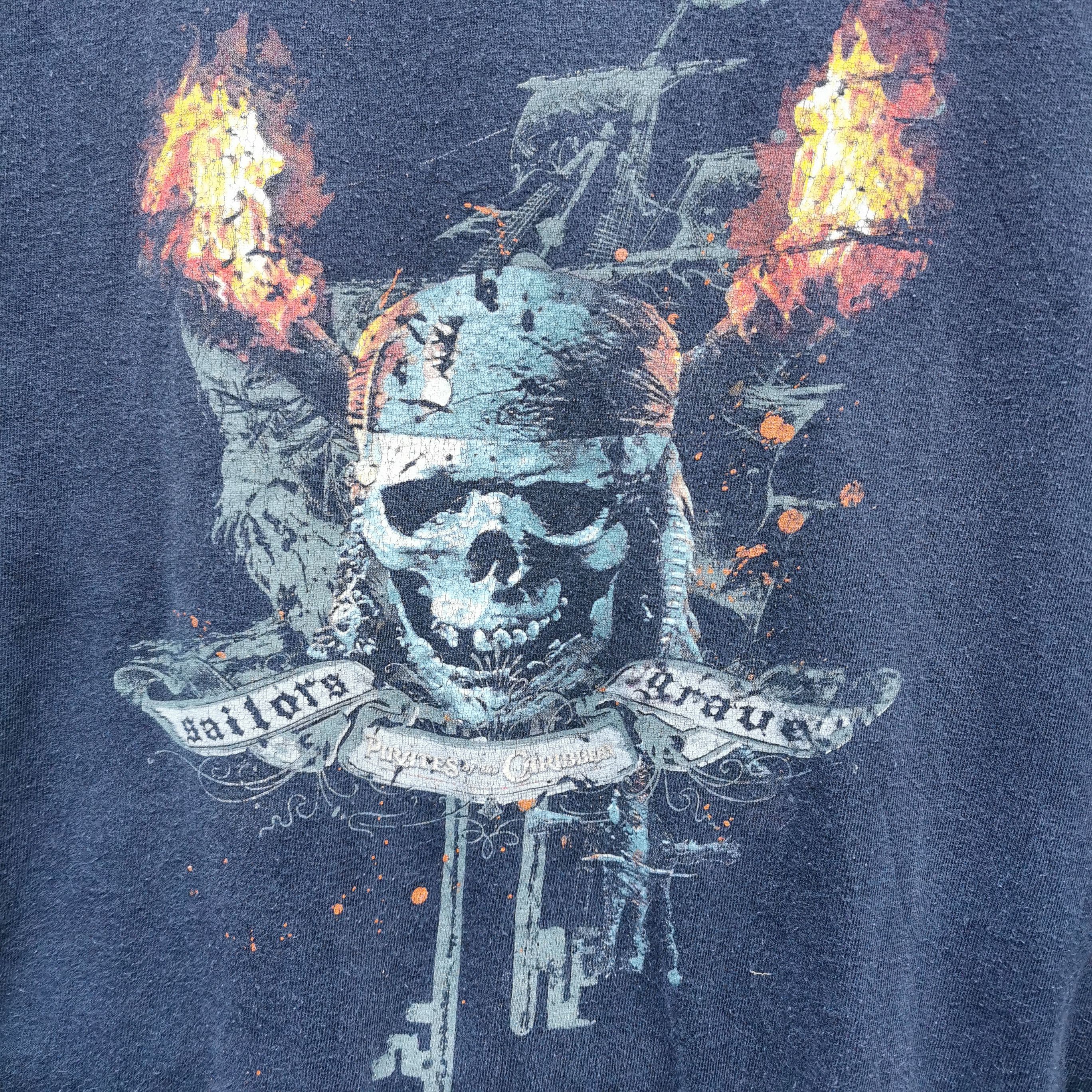 Disney VINTAGE PIRATES THE CARIBBEAN Size US XL / EU 56 / 4 - 2 Thumbnail