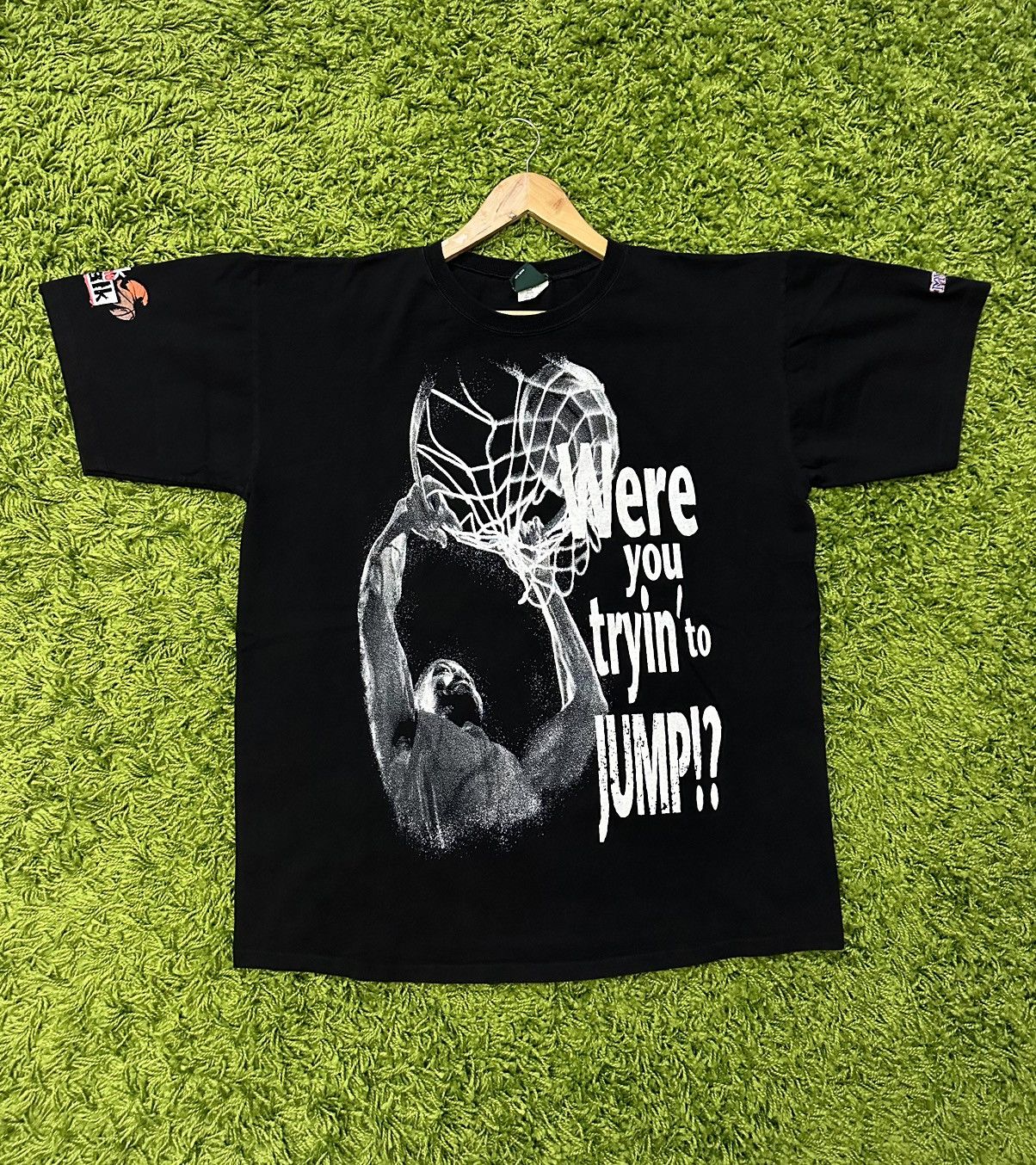 Budweiser × Vintage Vintage 90s Budweiser Trash Talk Basketball Tee XL AND1 Size US XL / EU 56 / 4 - 1 Thumbnail