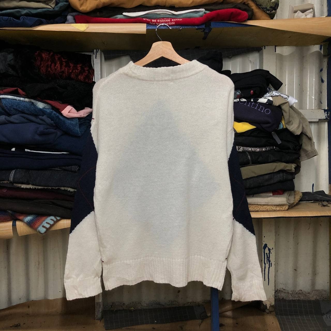 Aran Isles Knitwear × Vintage Vintage knitwear Size US M / EU 48-50 / 2 - 7 Thumbnail
