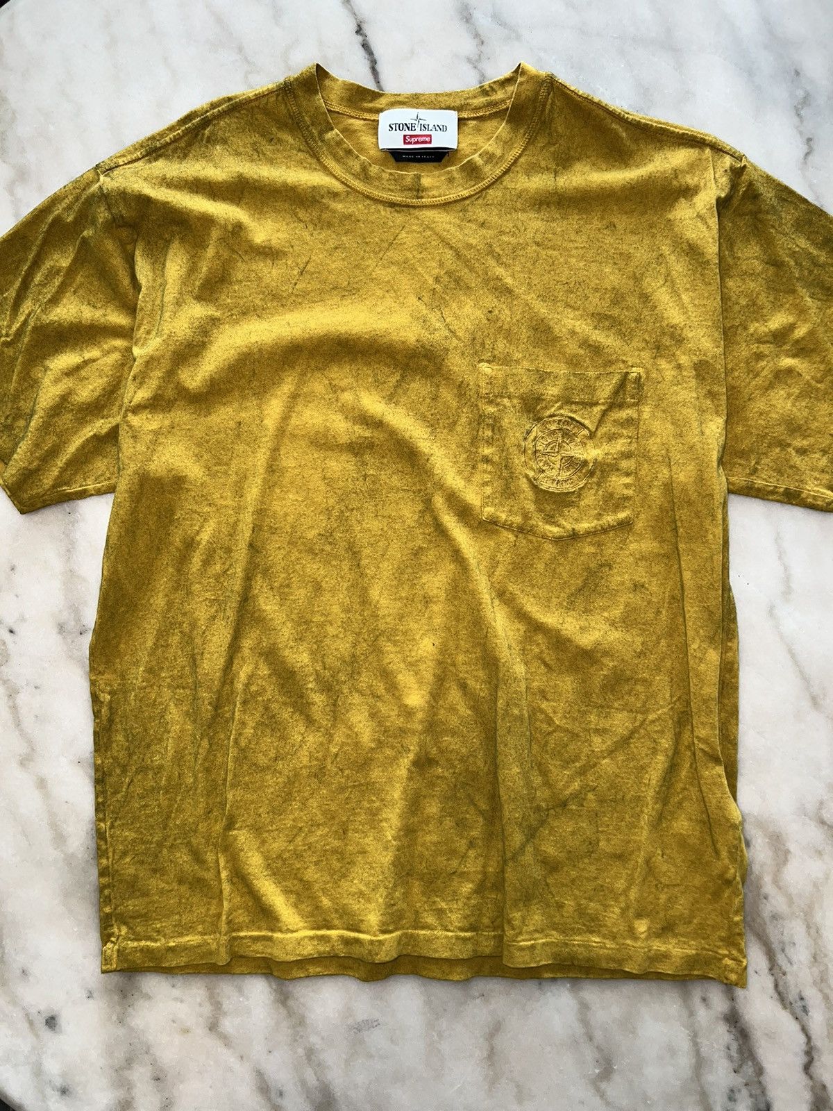 Stone Island Supreme Pocket Tee | Grailed