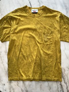 Supreme x stone island cheap pocket tee