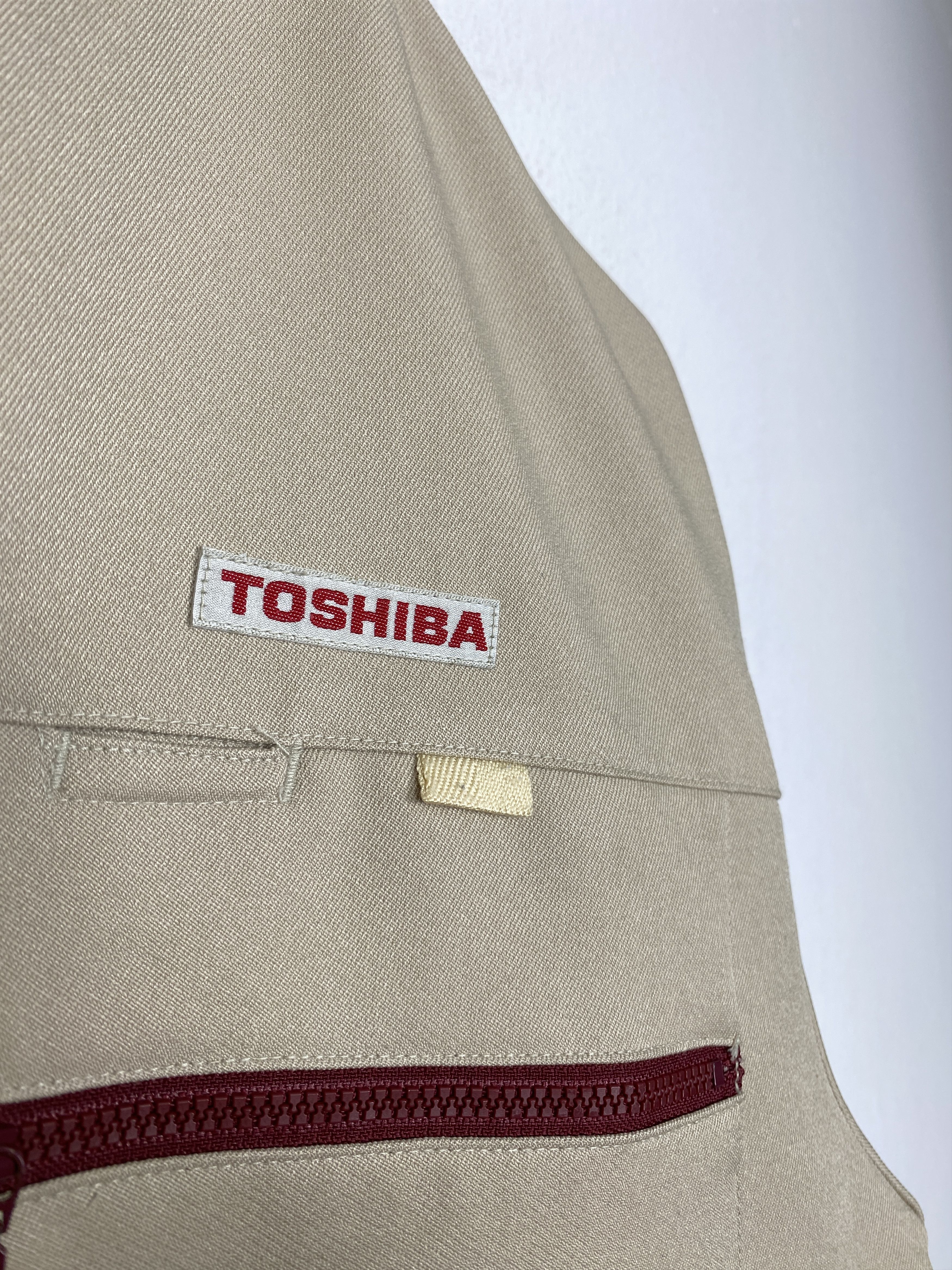 Japanese Brand Vintage Toshiba Workwear Zip Up Jacket J1498 Size US S / EU 44-46 / 1 - 5 Thumbnail