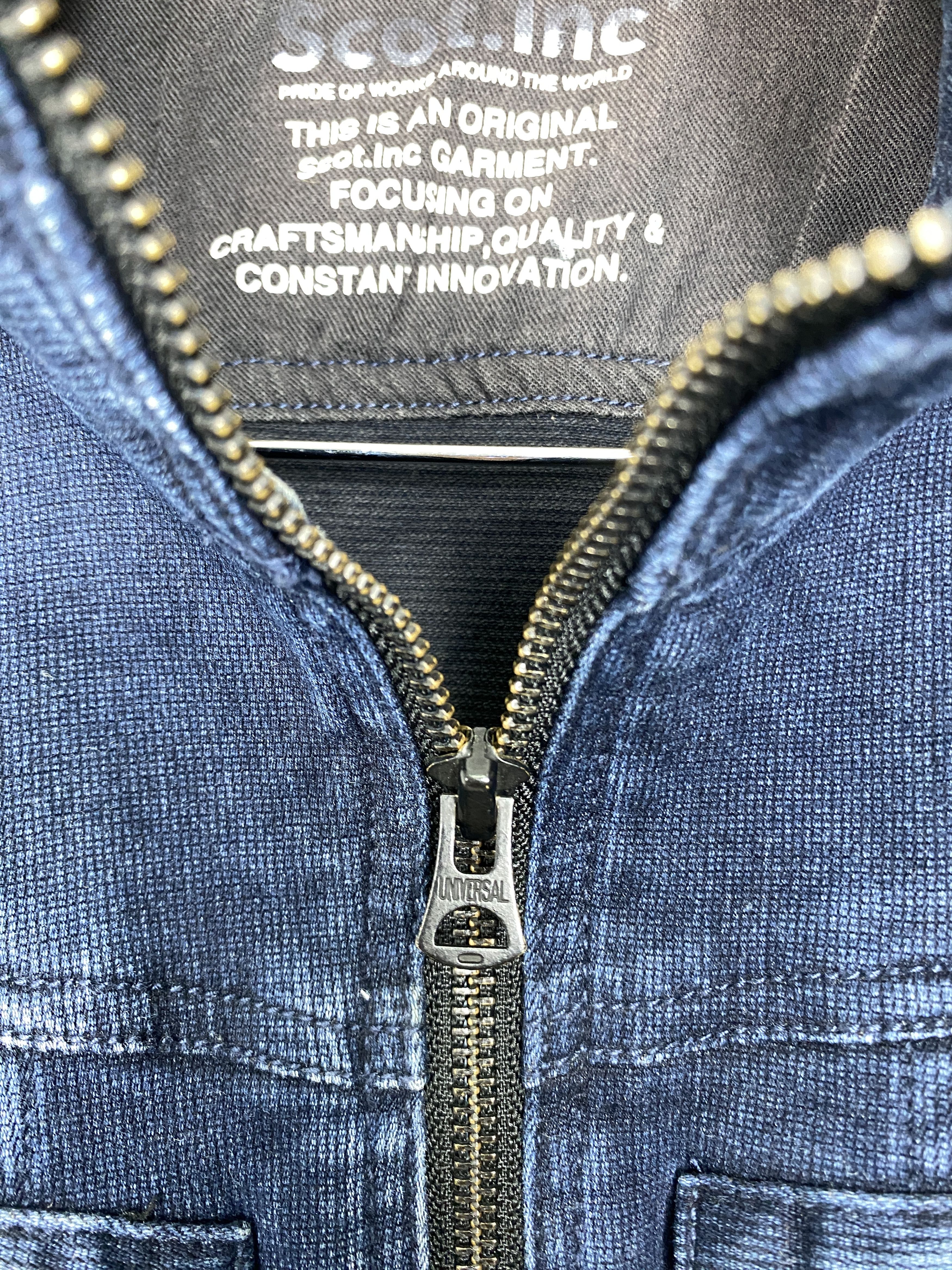 Japanese Brand Vintage Scot.Inc Zip Up Denim Jacket J1503 Size US S / EU 44-46 / 1 - 6 Thumbnail