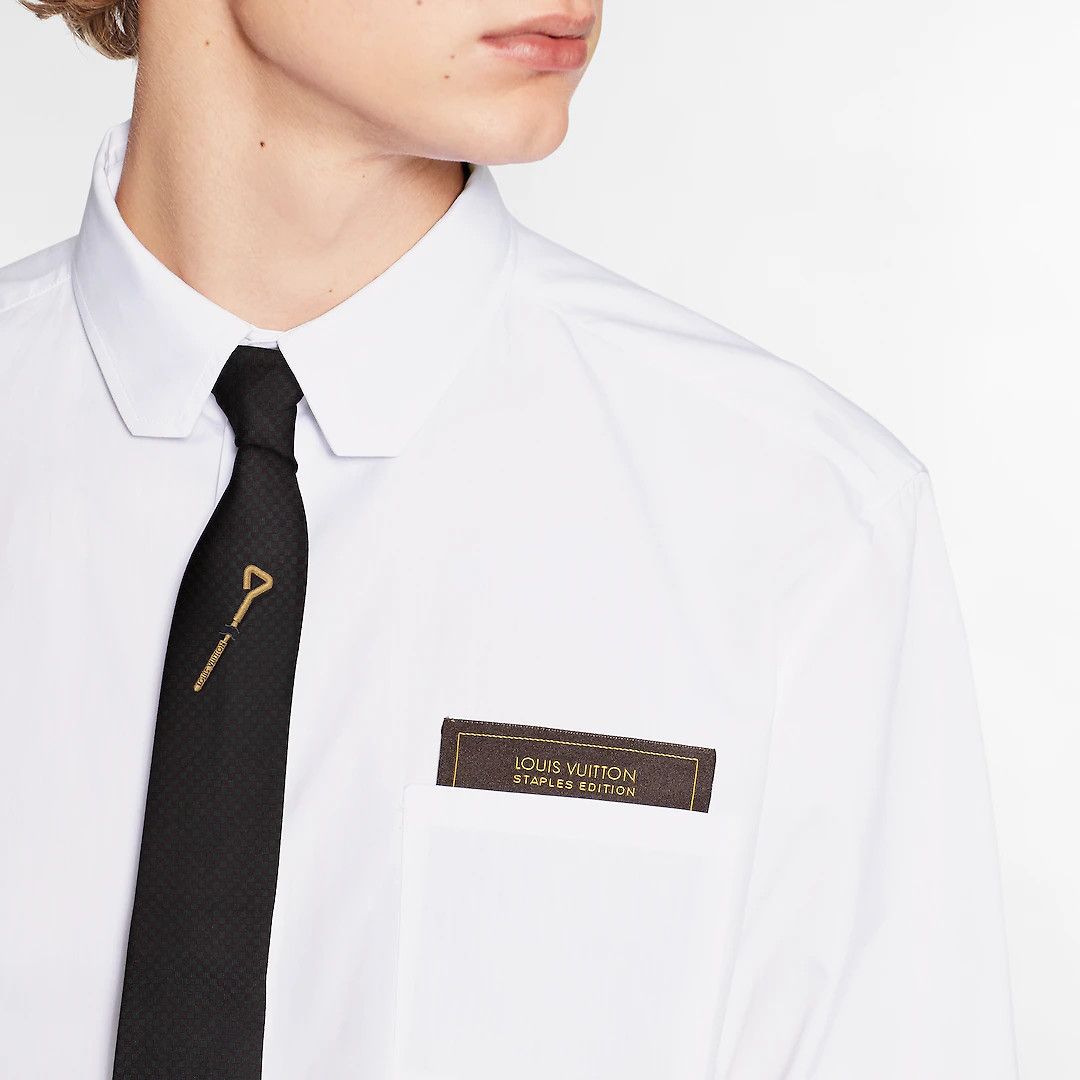 Louis Vuitton Regular DNA Poplin Shirt | Grailed