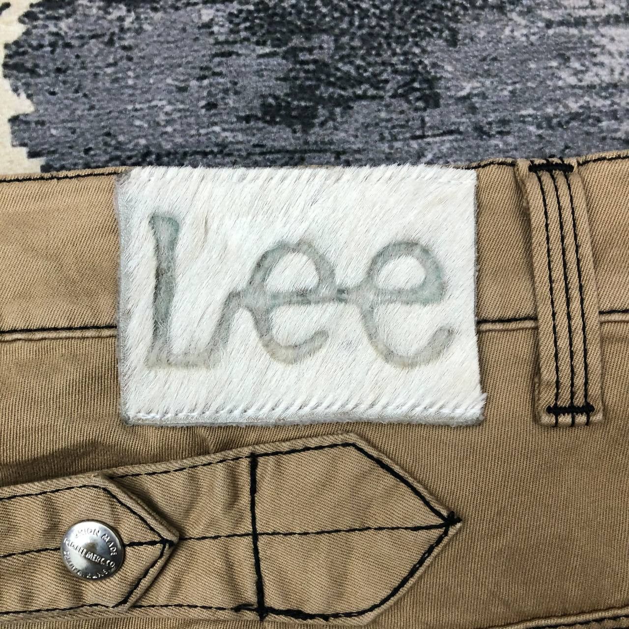Lee P518 LEE SKINNY ZIPPER BIKER PANTS Size US 32 / EU 48 - 5 Thumbnail