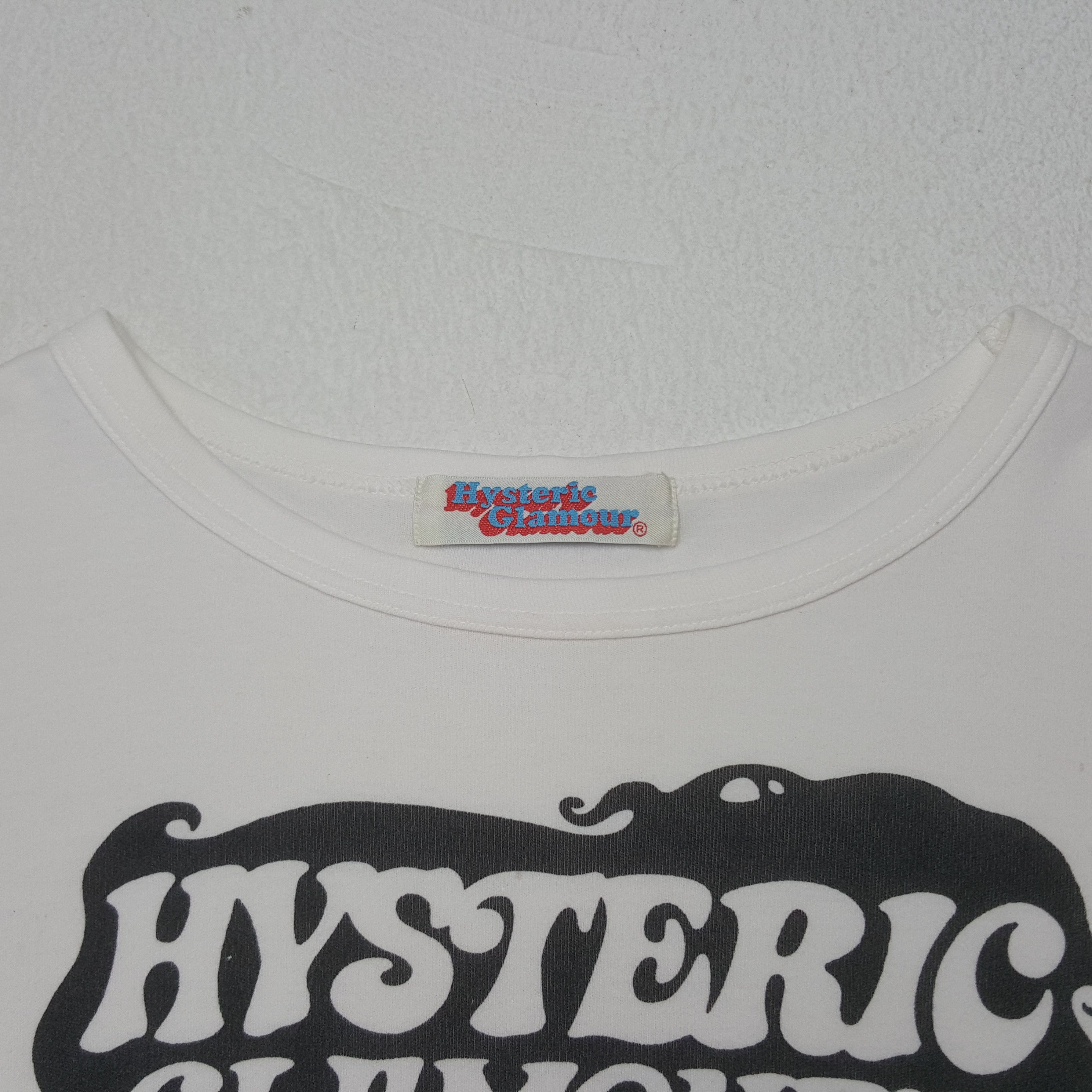 Hysteric Glamour × Japanese Brand × Vintage Vintage Hysteric Glamour Japanese Brand Long Sleeve Tshirt Size XS / US 0-2 / IT 36-38 - 4 Thumbnail