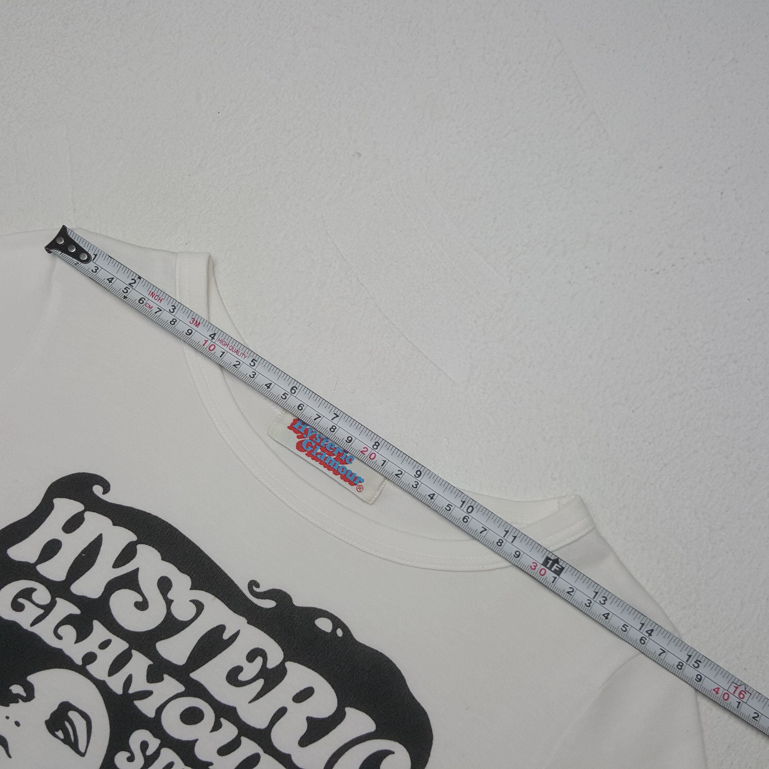 Hysteric Glamour × Japanese Brand × Vintage Vintage Hysteric Glamour Japanese Brand Long Sleeve Tshirt Size XS / US 0-2 / IT 36-38 - 5 Thumbnail