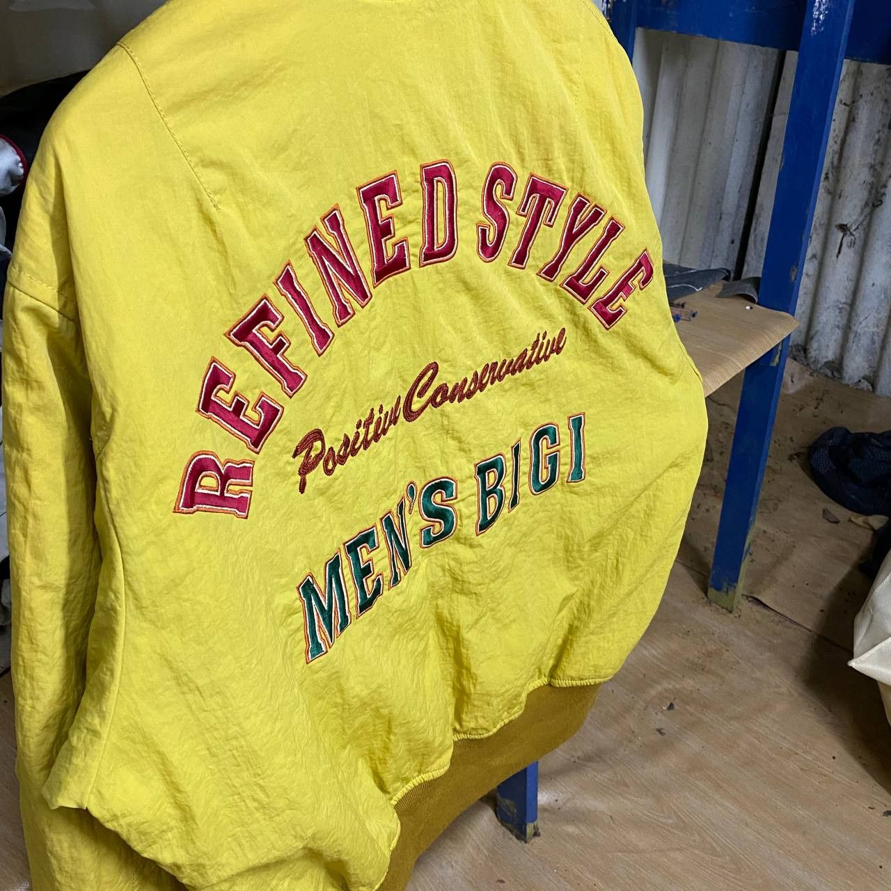 BIGI Vintage MEN'S BIGI Flight Jacket Size US L / EU 52-54 / 3 - 2 Thumbnail