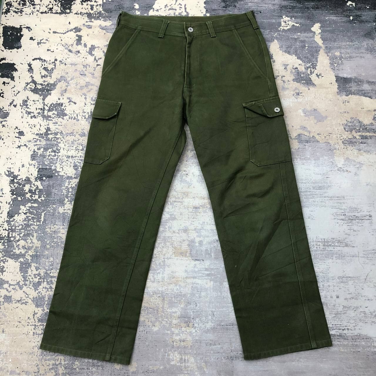 Japanese Brand P514 VTG MADE IN JAPAN CARGO PANTS Size US 34 / EU 50 - 1 Thumbnail