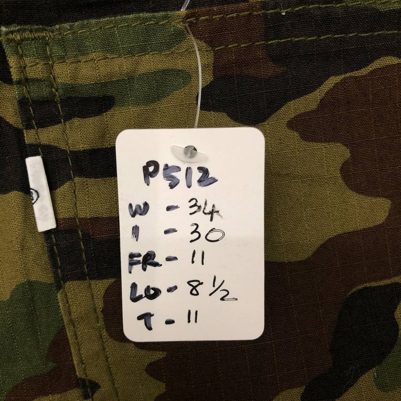 Beams Plus P512 BEAMS TOKYO RIPSTOP ARMY CAMO PANTS Size US 34 / EU 50 - 8 Thumbnail
