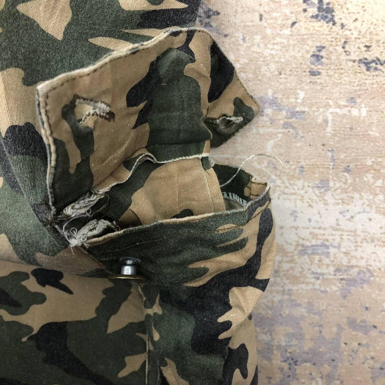 Other P508 LA FLARED CAMO CARGO PANTS Size 27" / US 4 / IT 40 - 6 Thumbnail