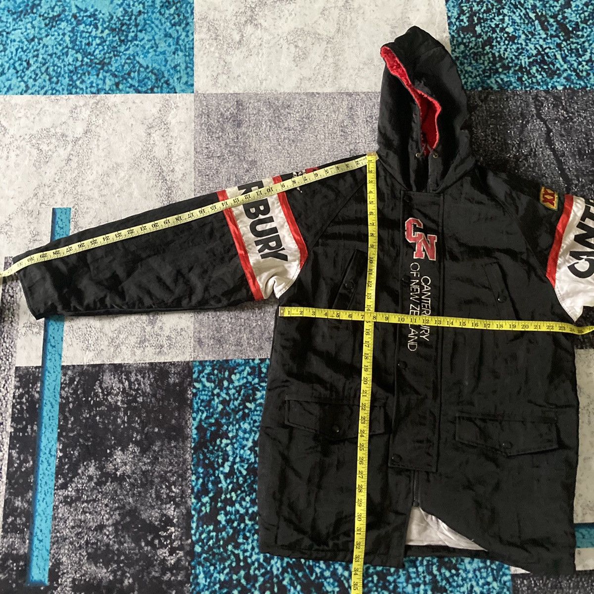 Canterbury of New Zealand 🔥LAST PRICE🔥 Canterbury Of New Zealand Spellout Hooded Size US L / EU 52-54 / 3 - 14 Thumbnail