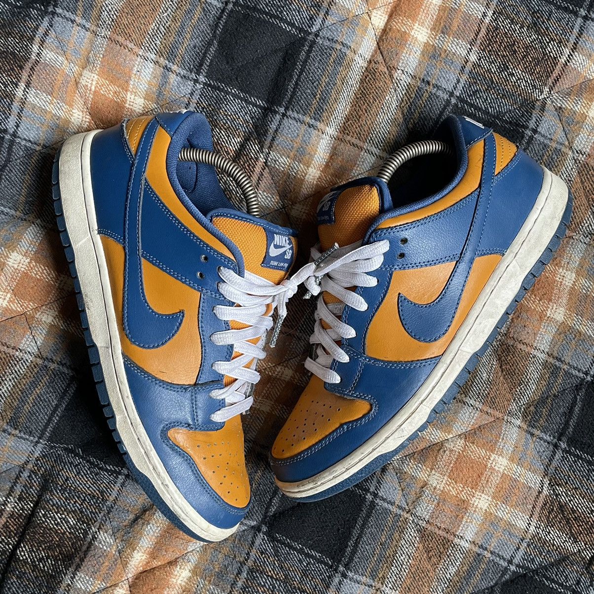 Nike Rare 2011 Nike Dunk Low Pro SB French Blue Sunset Size 9 Size US 9 / EU 42 - 2 Thumbnail