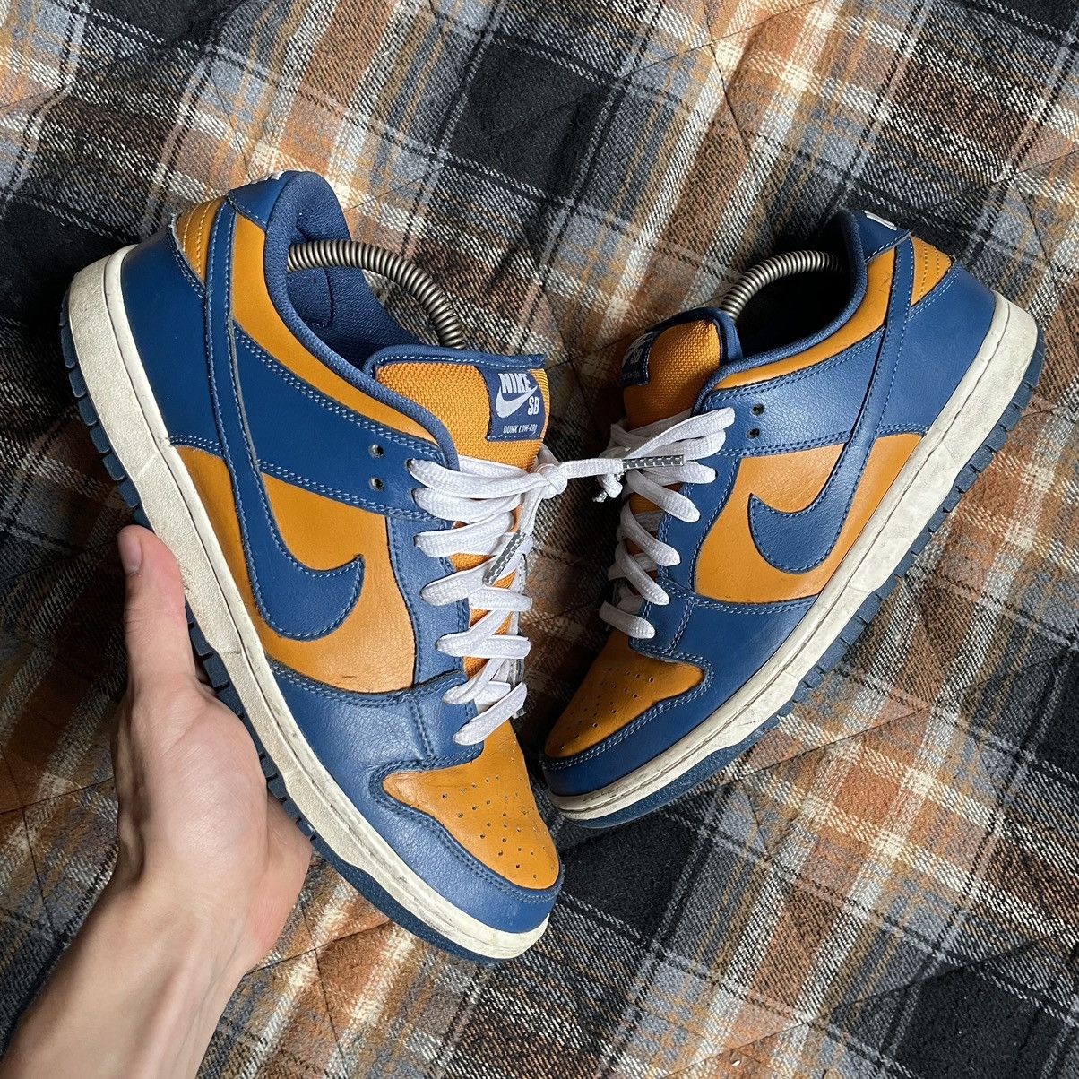Nike Rare 2011 Nike Dunk Low Pro SB French Blue Sunset Size 9 Size US 9 / EU 42 - 1 Thumbnail