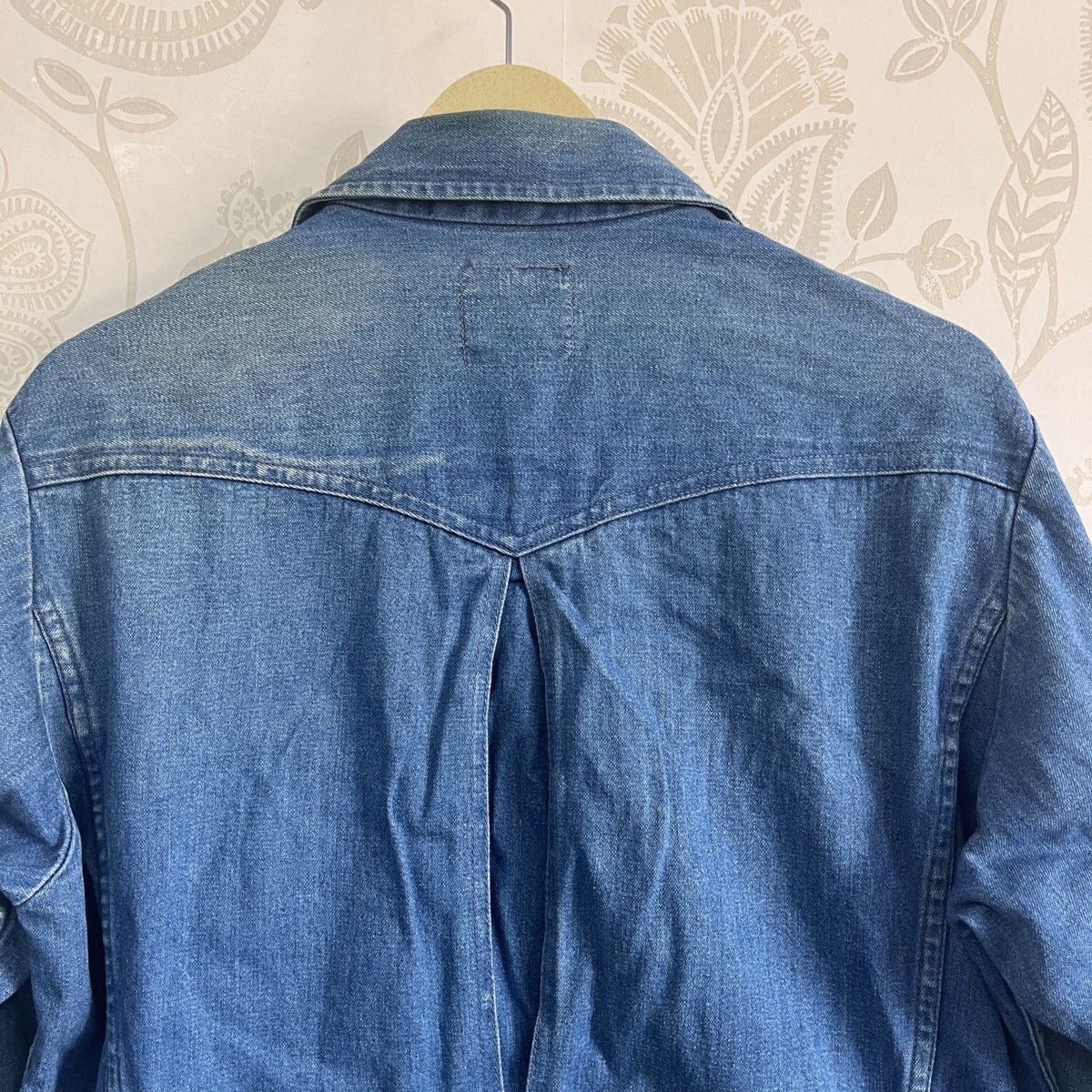 Vintage × Wrangler Vintage 1990 Workwear Wrangler Chore Denim Jacket Japan Size US L / EU 52-54 / 3 - 21 Thumbnail
