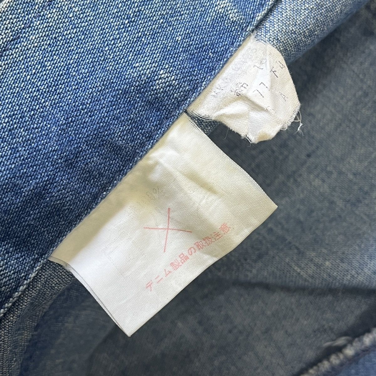 Vintage × Wrangler Vintage 1990 Workwear Wrangler Chore Denim Jacket Japan Size US L / EU 52-54 / 3 - 19 Thumbnail