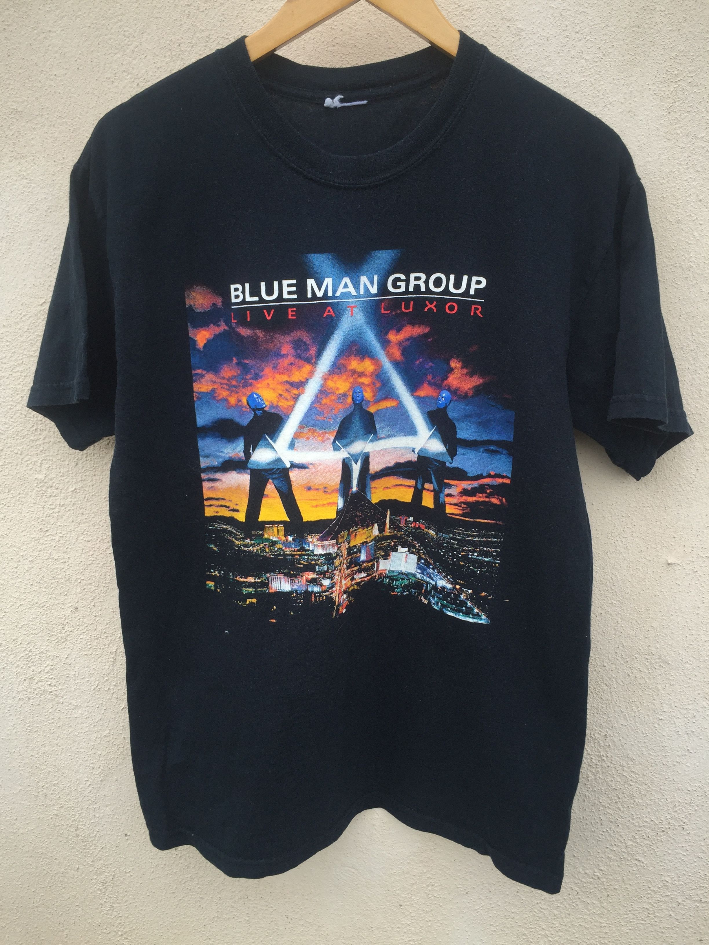 Band Tees × Vintage Vintage Blue Man Group Size US M / EU 48-50 / 2 - 1 Thumbnail