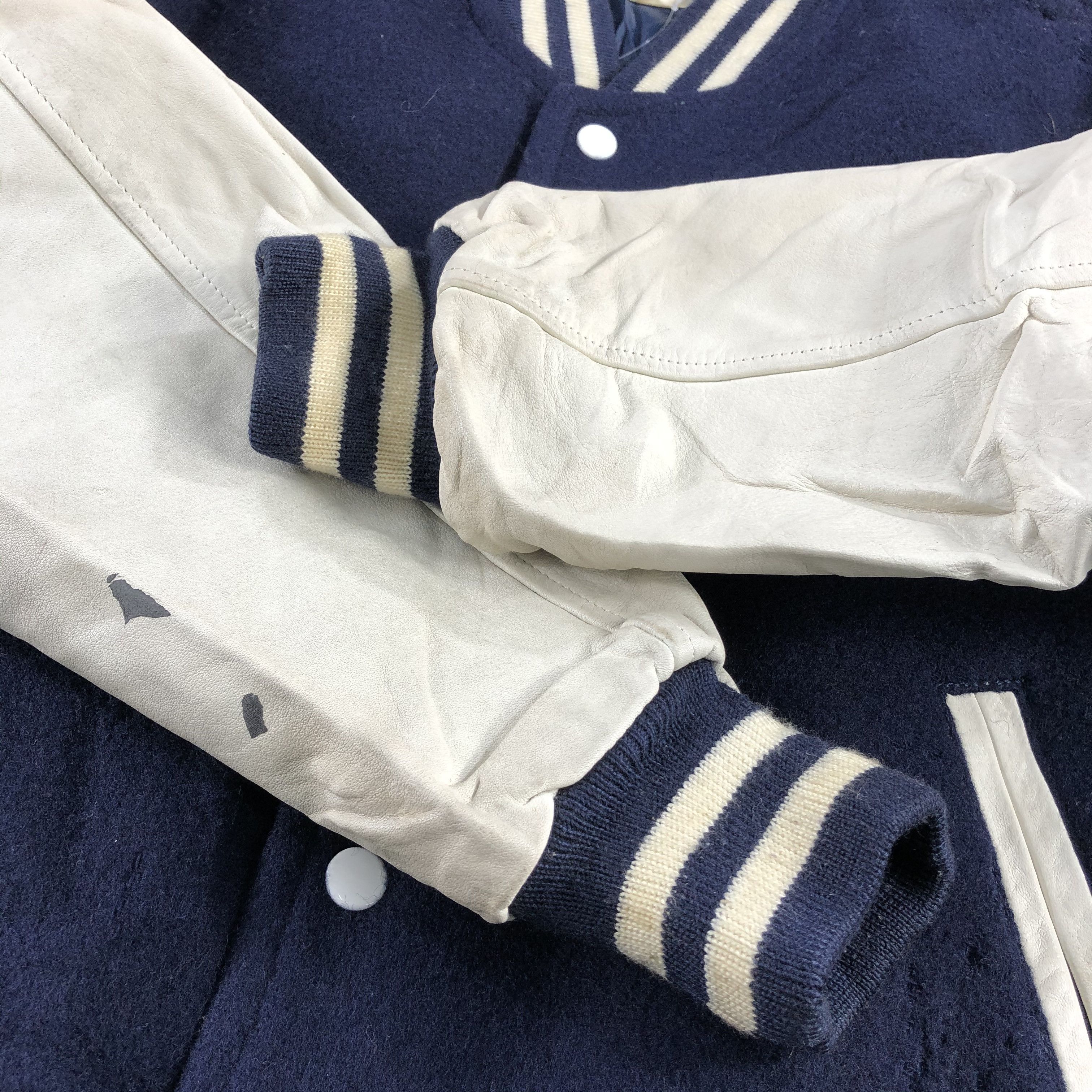 Japanese Brand Vintage Osaka Gakumi Univ College Varsity Jacket JC84 Size US L / EU 52-54 / 3 - 5 Thumbnail