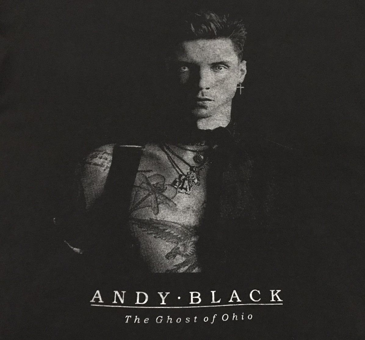 Band Tees Andy Black “The Ghost Of Ohio” Uk Tour 2019 Tshirt Size US M / EU 48-50 / 2 - 2 Thumbnail