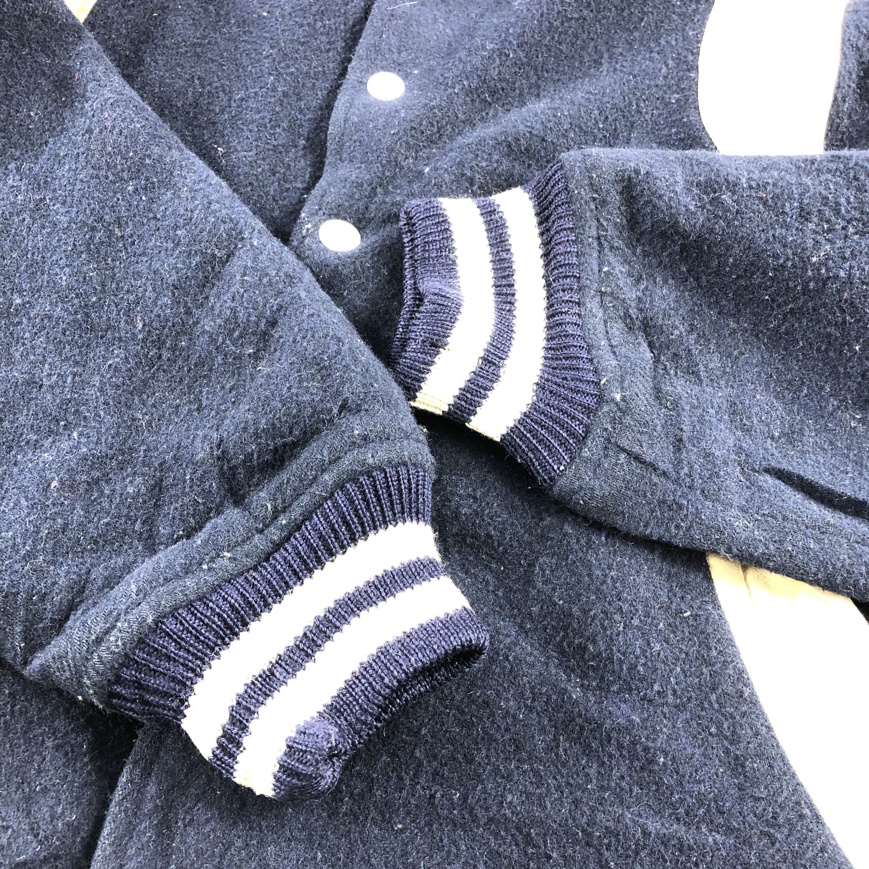 Japanese Brand Vintage 90s College Sportwear Varsity Jacket JC163 Size US S / EU 44-46 / 1 - 4 Thumbnail