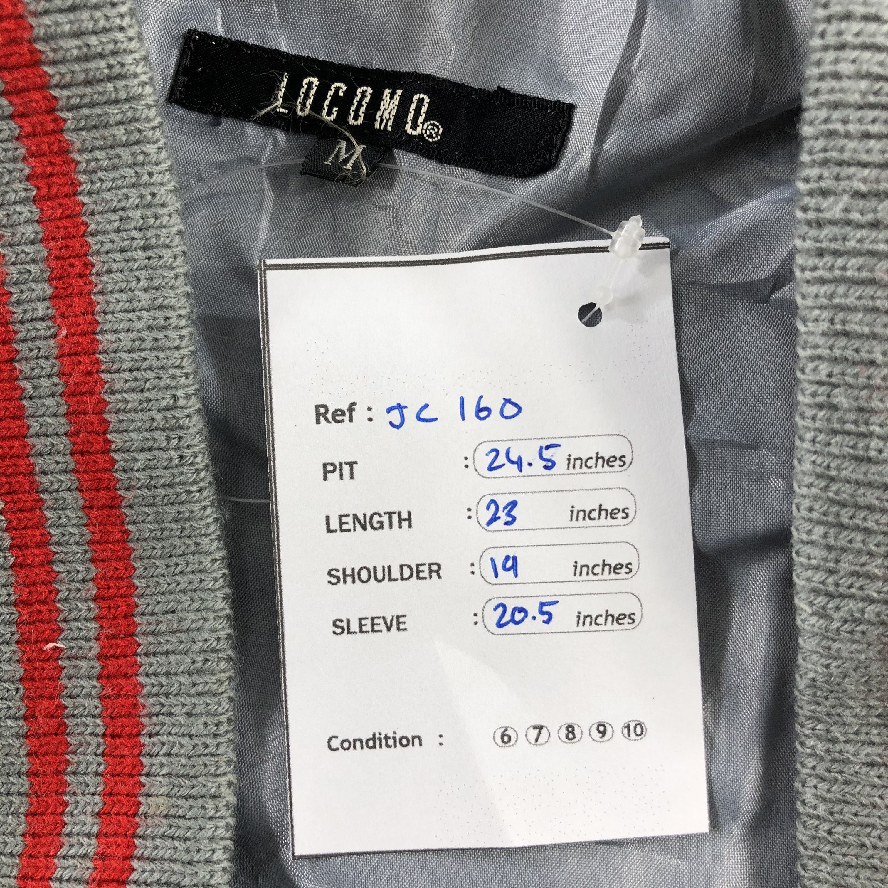 Japanese Brand Japanese Brand Locomo Wool Varsity Jacket JC160 Size US M / EU 48-50 / 2 - 12 Thumbnail