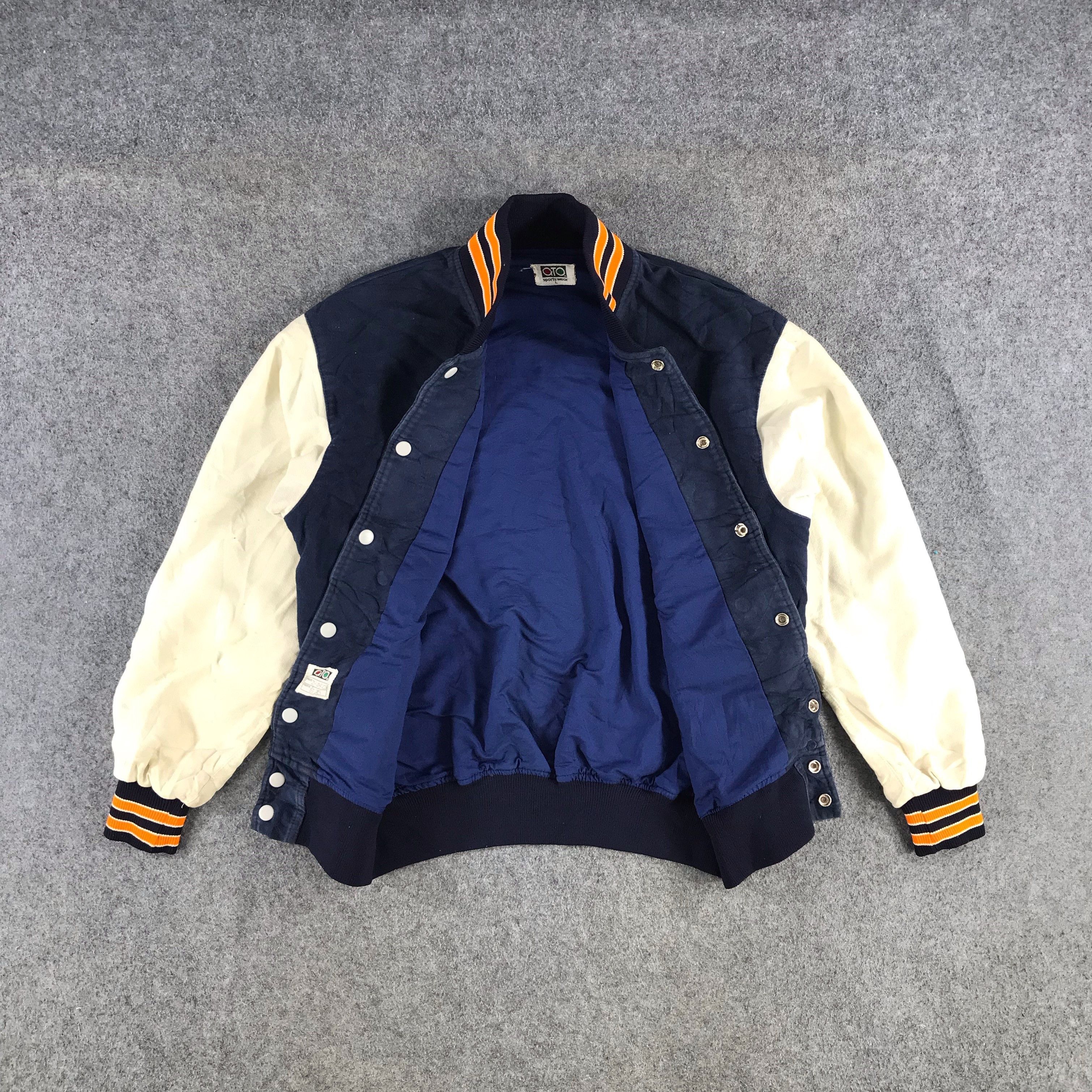 Vintage 80s Japanese GTO Sportwear Varsity Jacket JC93