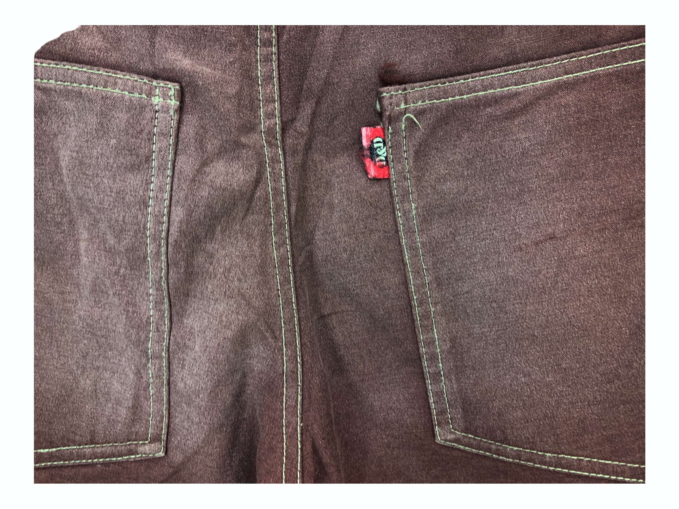 Japanese Brand Dog & Dog Pants Hip Hop Skateboards Hickory Baggy Pants Size US 32 / EU 48 - 12 Thumbnail