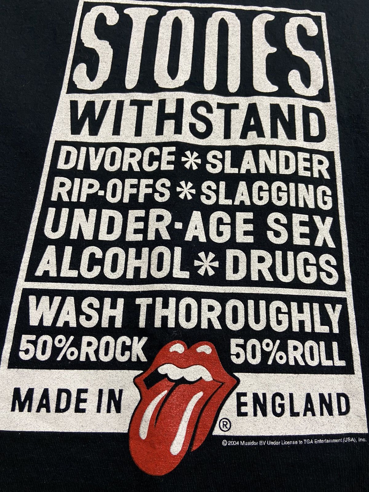 Vintage The Rolling stones vintage 2004 t shirt Size US S / EU 44-46 / 1 - 16 Thumbnail
