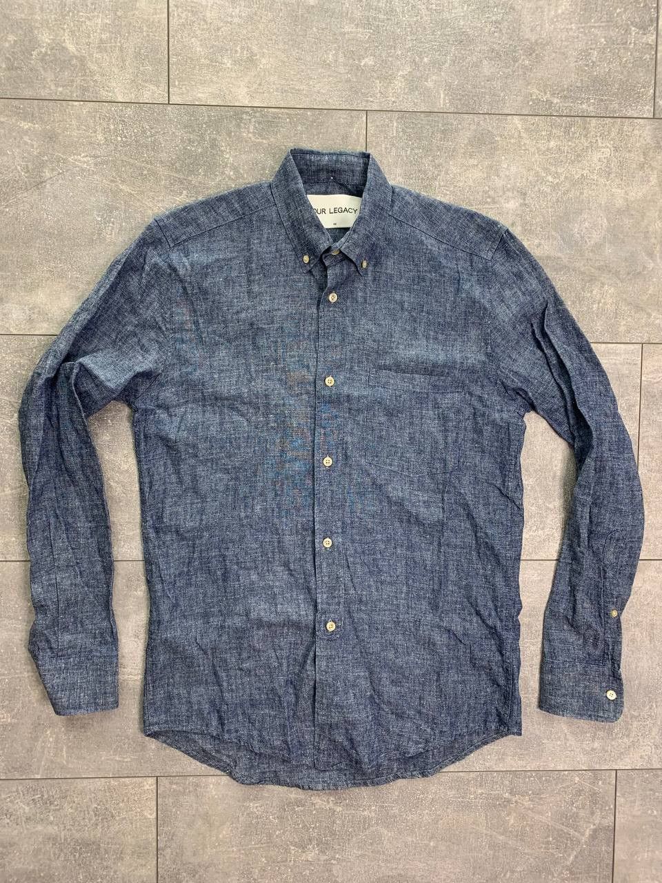 Designer × Our Legacy Our legacy casual shirt button denim streetwear Size US M / EU 48-50 / 2 - 1 Thumbnail