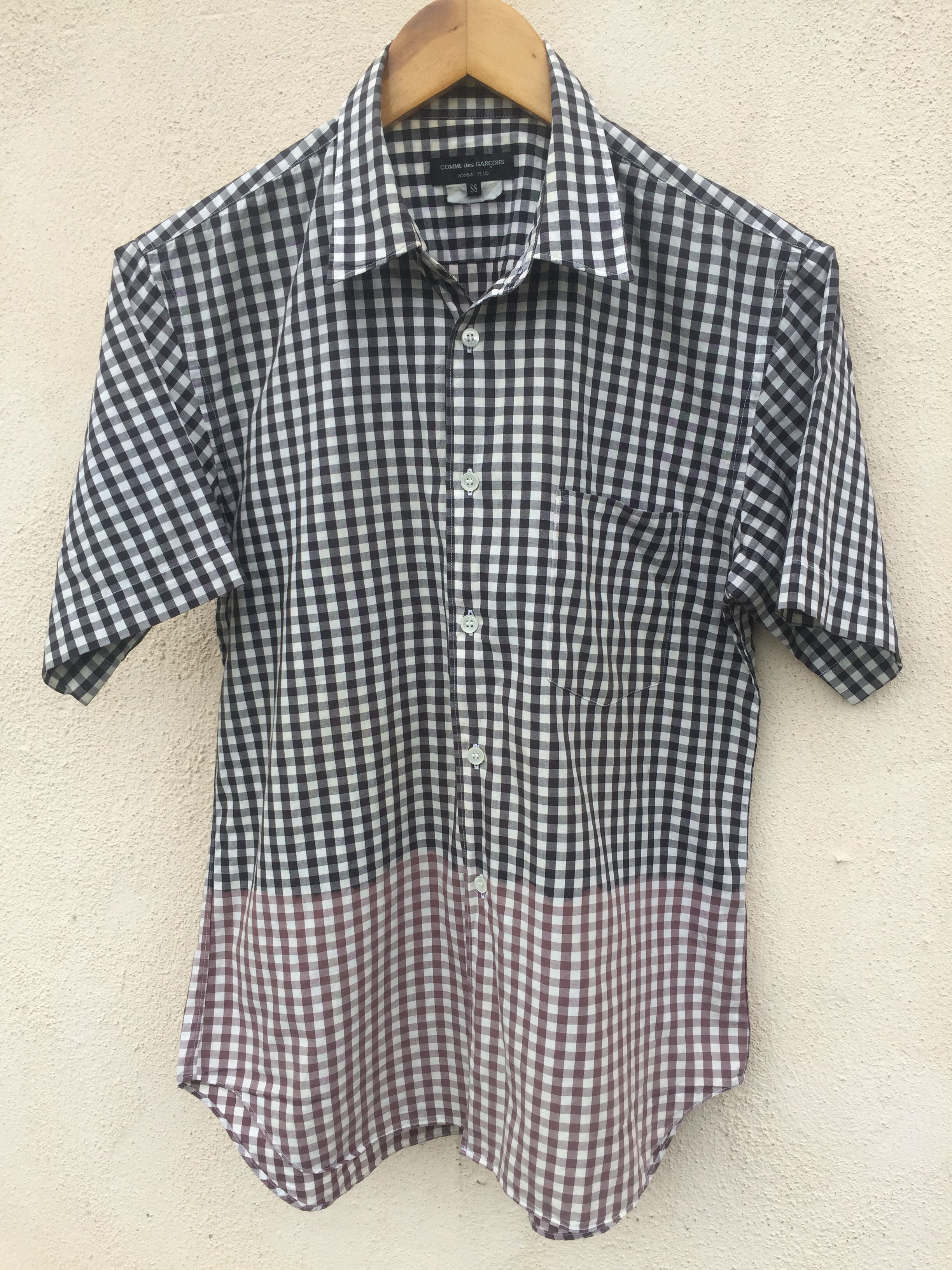 Comme des Garcons Homme Plus COMME des GARCONS HOMME PLUS Hem Bleach Cotton Shirt Size US S / EU 44-46 / 1 - 2 Thumbnail