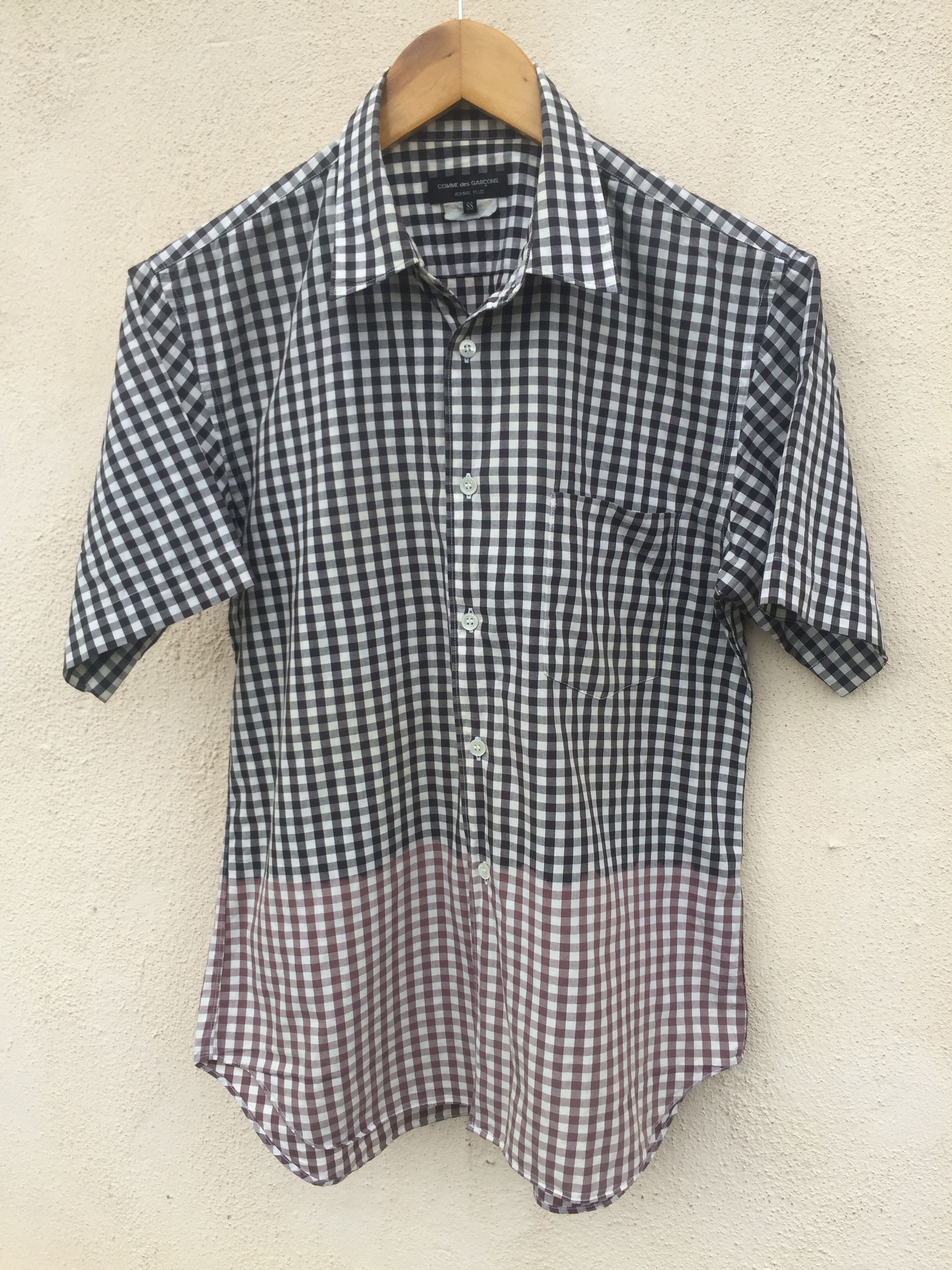 Comme des Garcons Homme Plus COMME des GARCONS HOMME PLUS Hem Bleach Cotton Shirt Size US S / EU 44-46 / 1 - 1 Thumbnail