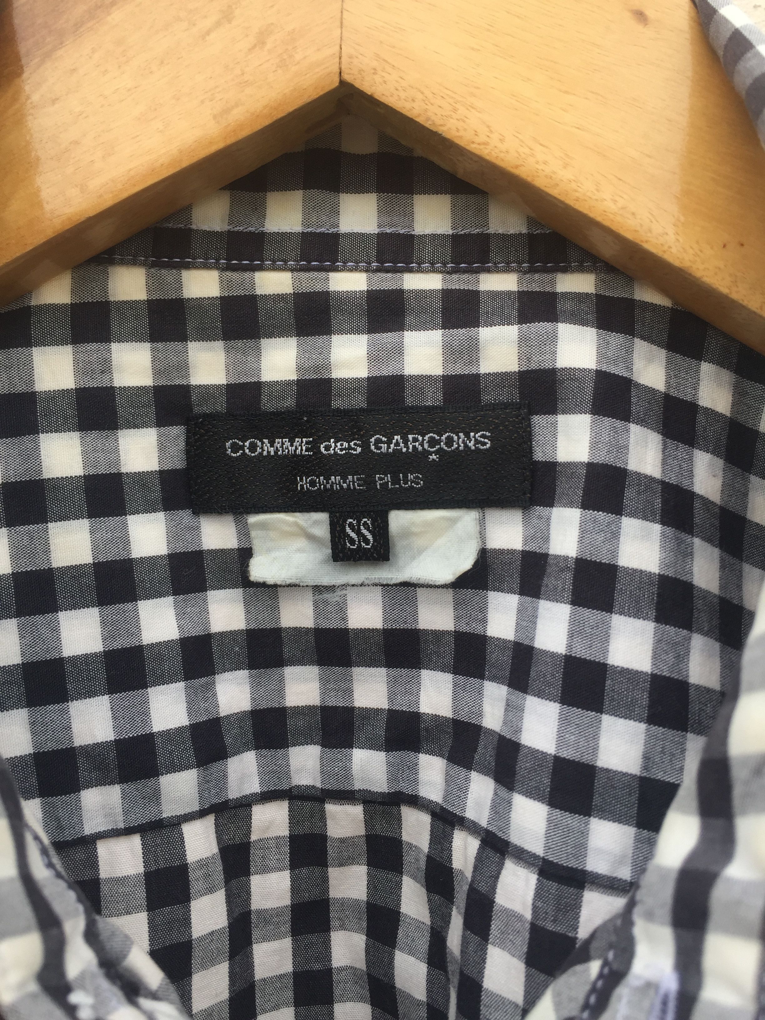 Comme des Garcons Homme Plus COMME des GARCONS HOMME PLUS Hem Bleach Cotton Shirt Size US S / EU 44-46 / 1 - 4 Thumbnail