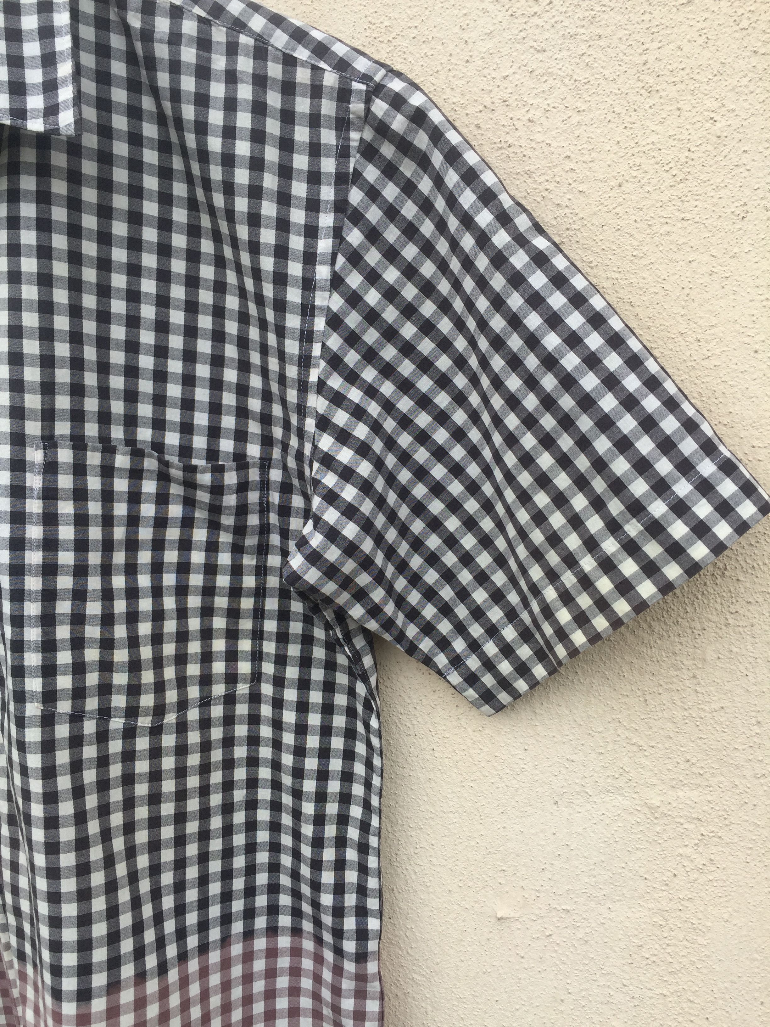 Comme des Garcons Homme Plus COMME des GARCONS HOMME PLUS Hem Bleach Cotton Shirt Size US S / EU 44-46 / 1 - 8 Thumbnail