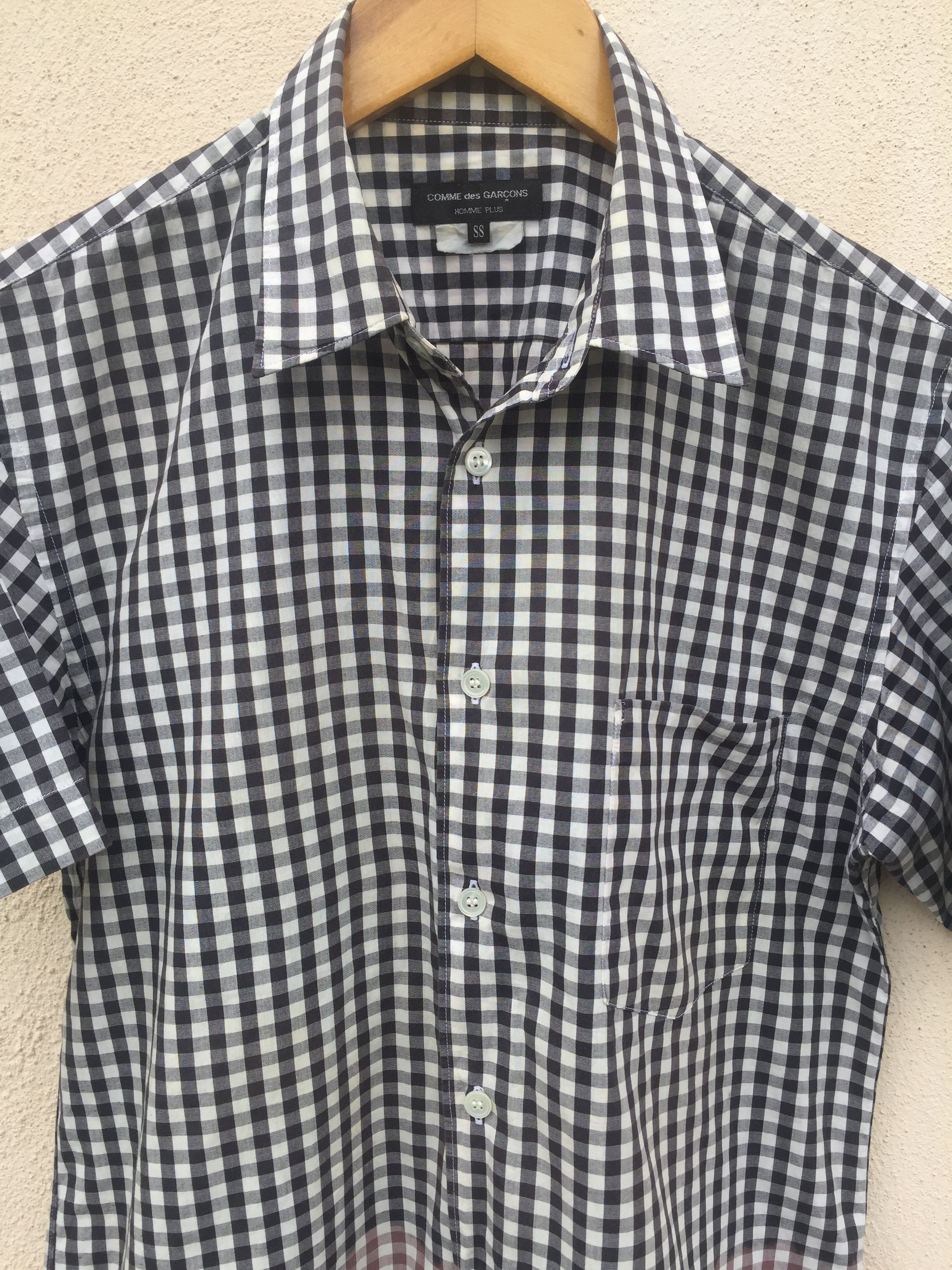 Comme des Garcons Homme Plus COMME des GARCONS HOMME PLUS Hem Bleach Cotton Shirt Size US S / EU 44-46 / 1 - 3 Thumbnail