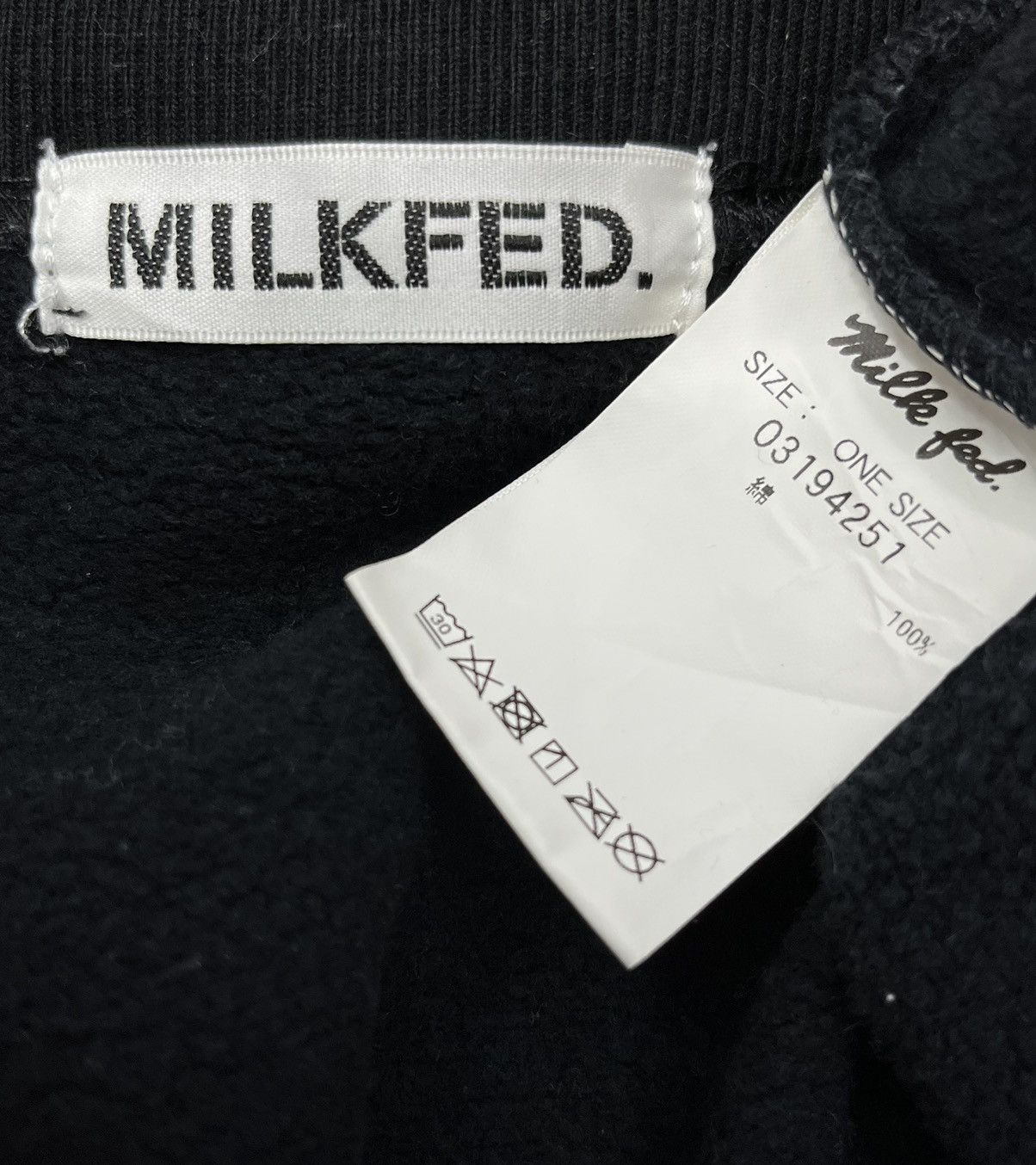 Band Tees MILKFED Punk Iconic “Rainbow” Spellout Drop Shoulder Sweater Size US M / EU 48-50 / 2 - 4 Thumbnail