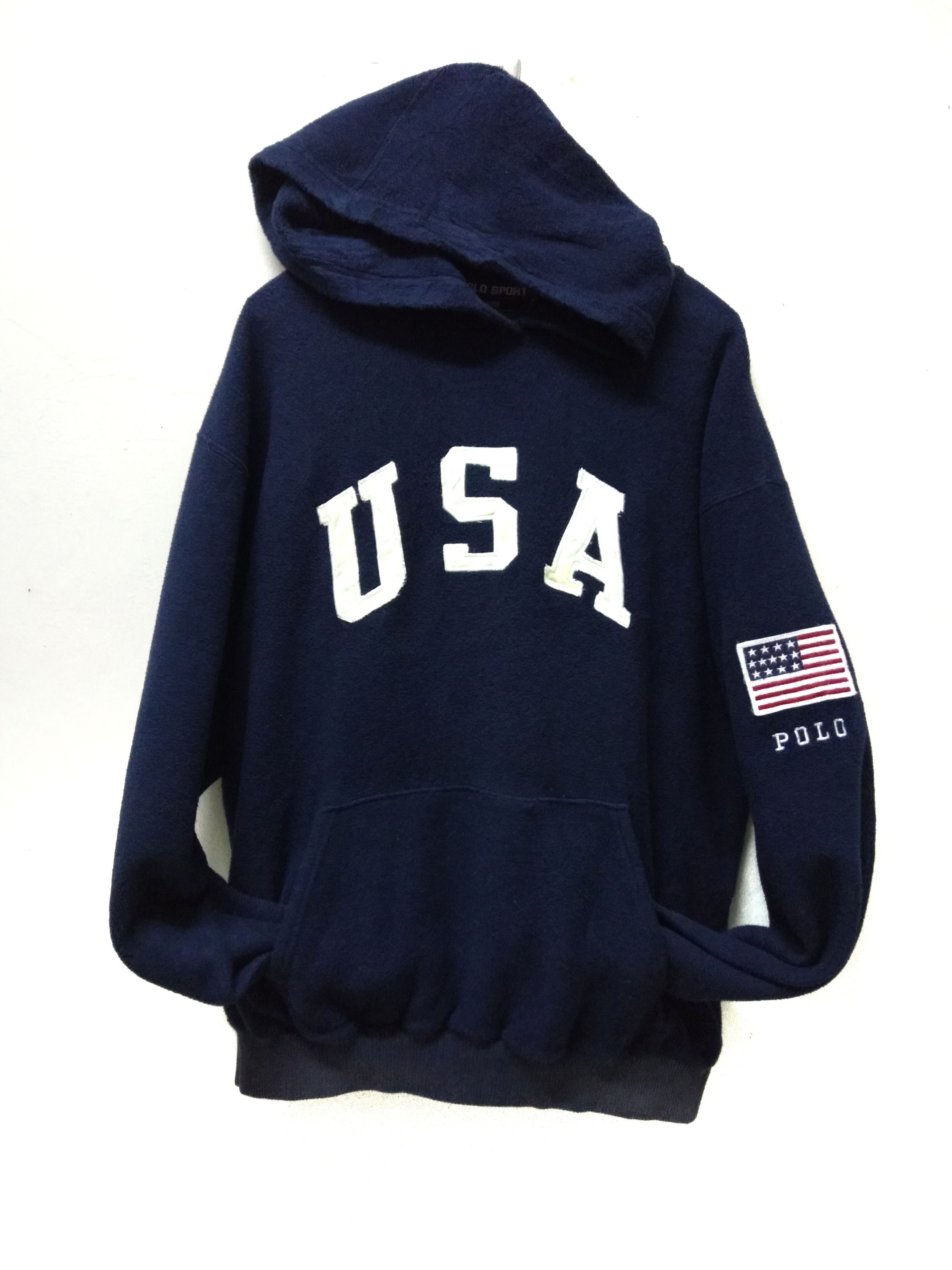 Polo Ralph Lauren Fleece Hoodie Polo Sport Ralph Lauren Size US L / EU 52-54 / 3 - 1 Thumbnail
