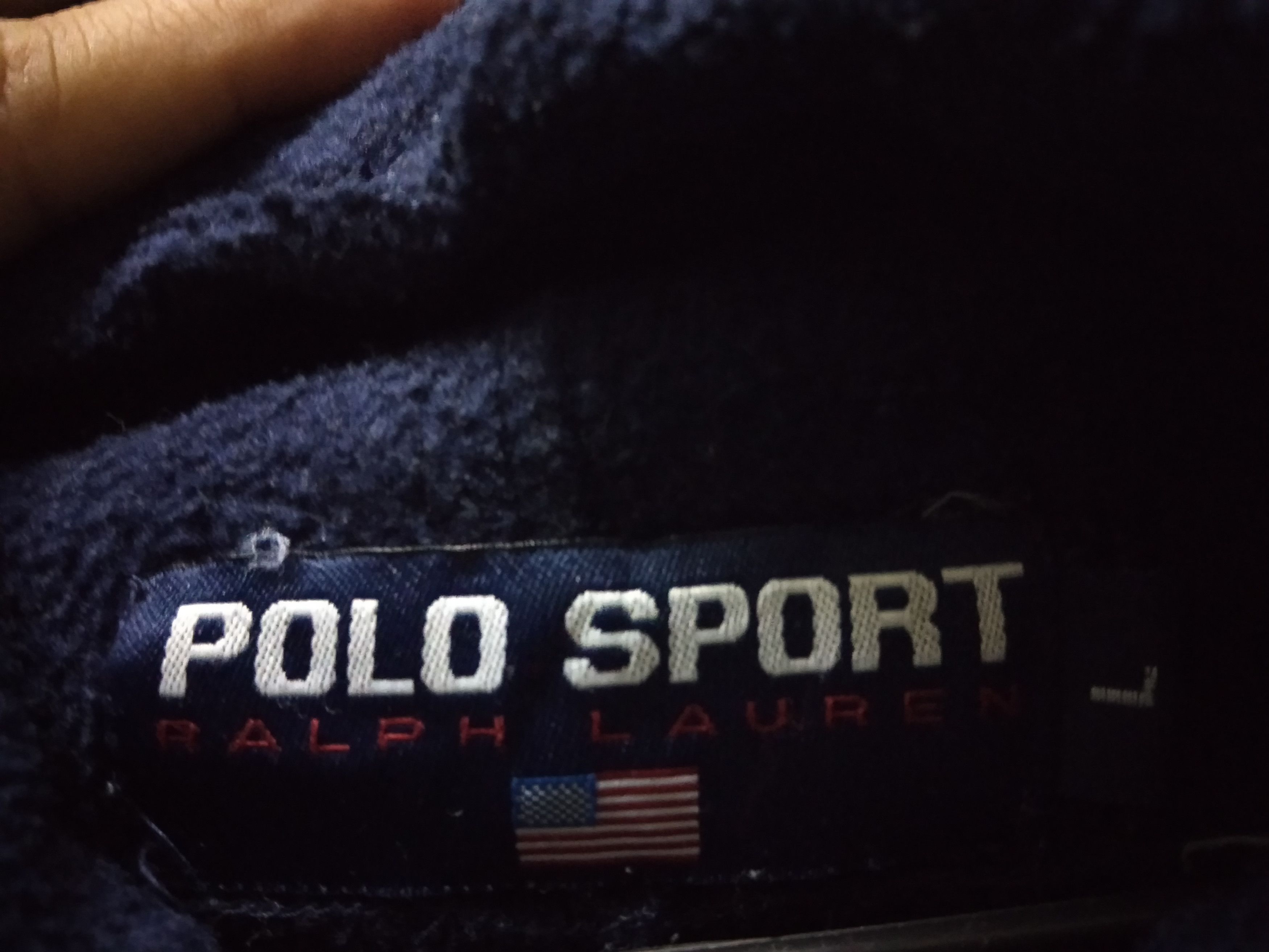Polo Ralph Lauren Fleece Hoodie Polo Sport Ralph Lauren Size US L / EU 52-54 / 3 - 5 Thumbnail