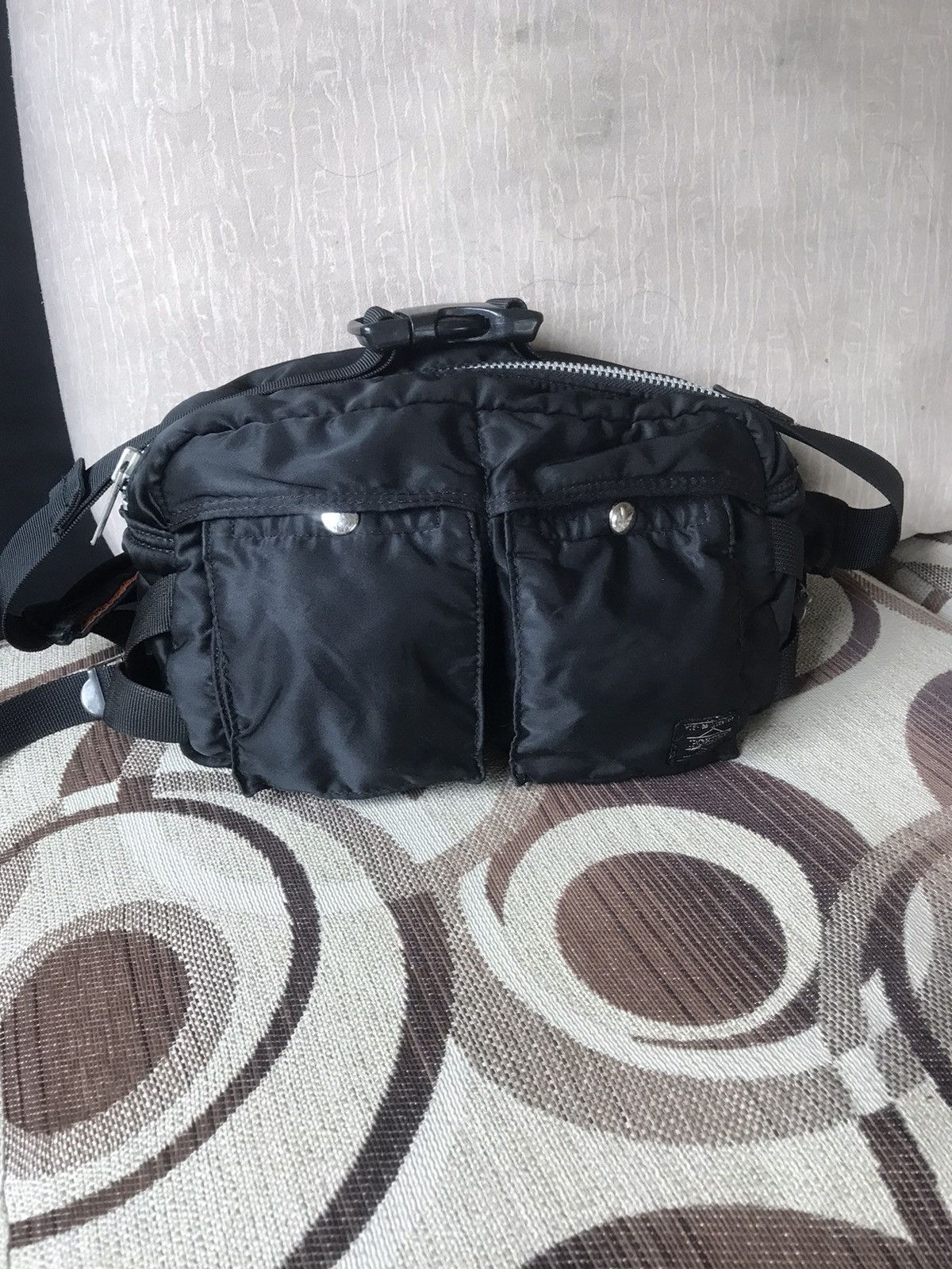 Porter Porter Tanker Black Waist Bag Size ONE SIZE - 1 Thumbnail
