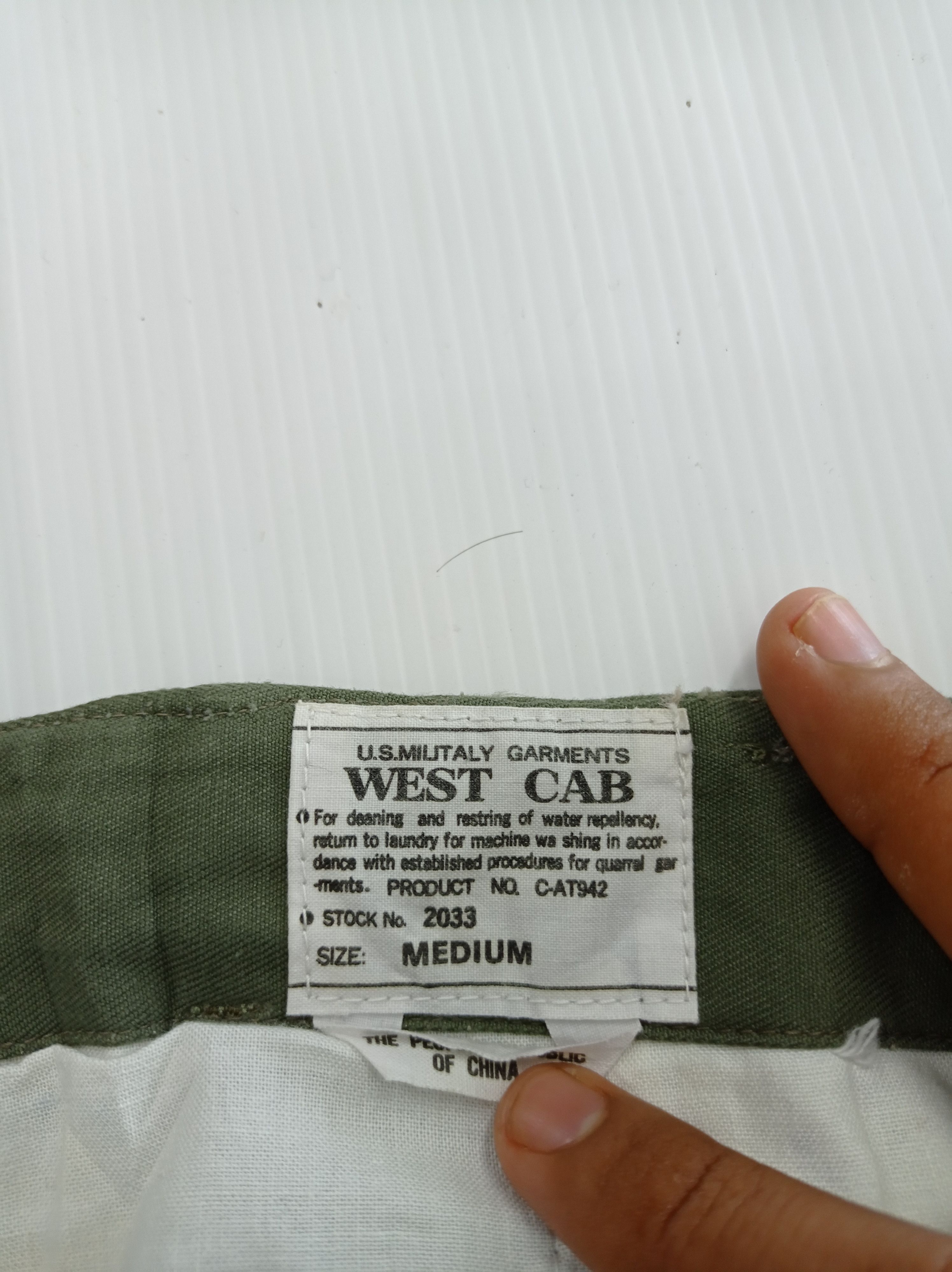 Vintage Vintage West cab Army Cargo Pants CP033 Size US 32 / EU 48 - 9 Thumbnail