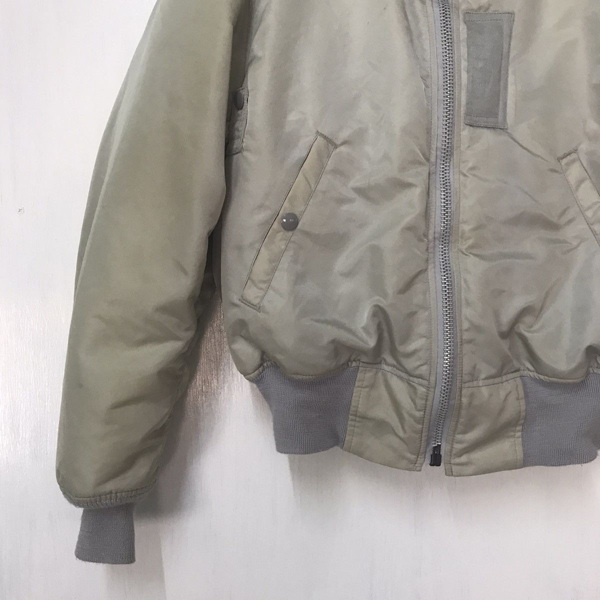 Cockpit USA Vtg MA-1 Flying Bomber Jacket Us Air Force Ideal Zipper Size US M / EU 48-50 / 2 - 3 Thumbnail