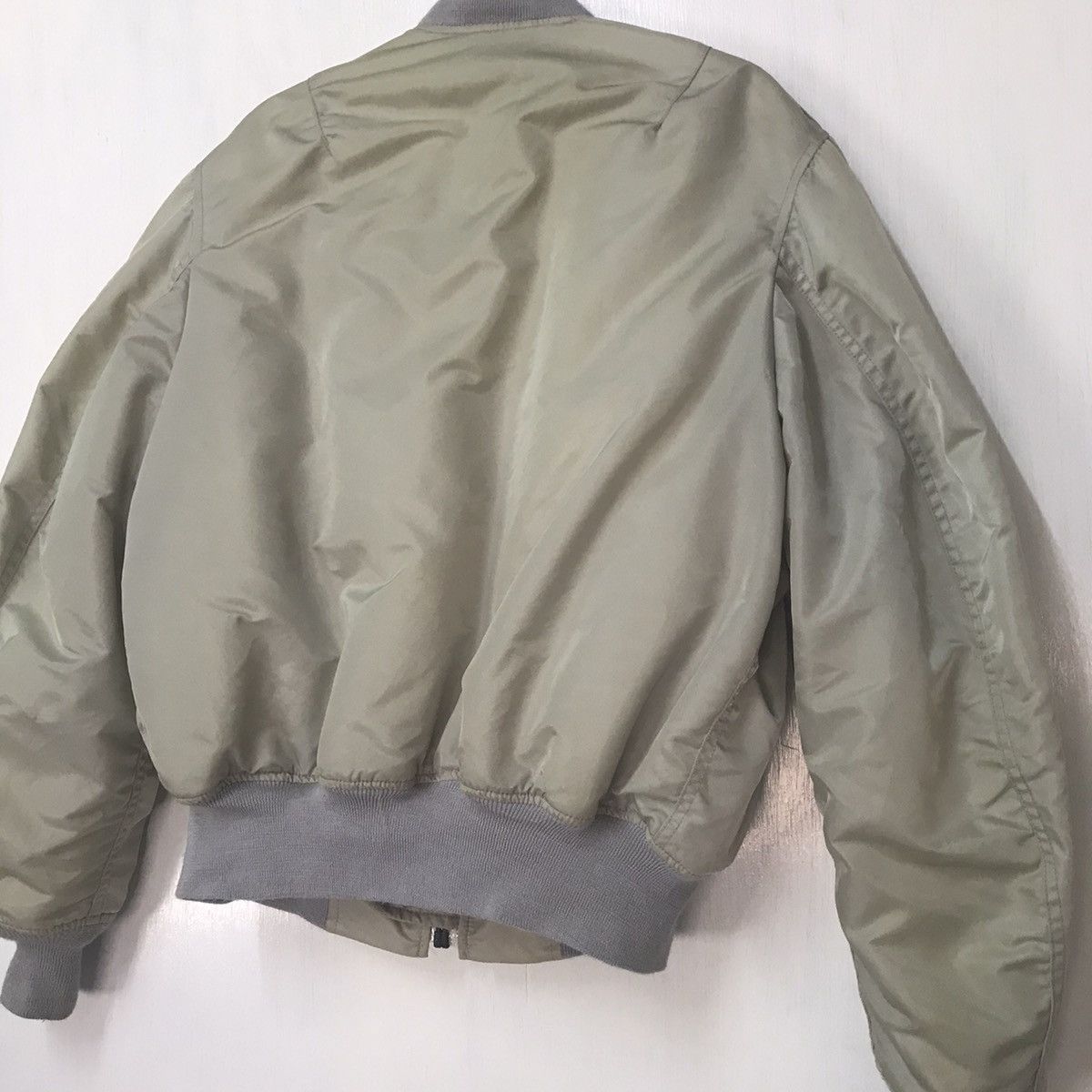 Cockpit USA Vtg MA-1 Flying Bomber Jacket Us Air Force Ideal Zipper Size US M / EU 48-50 / 2 - 13 Thumbnail