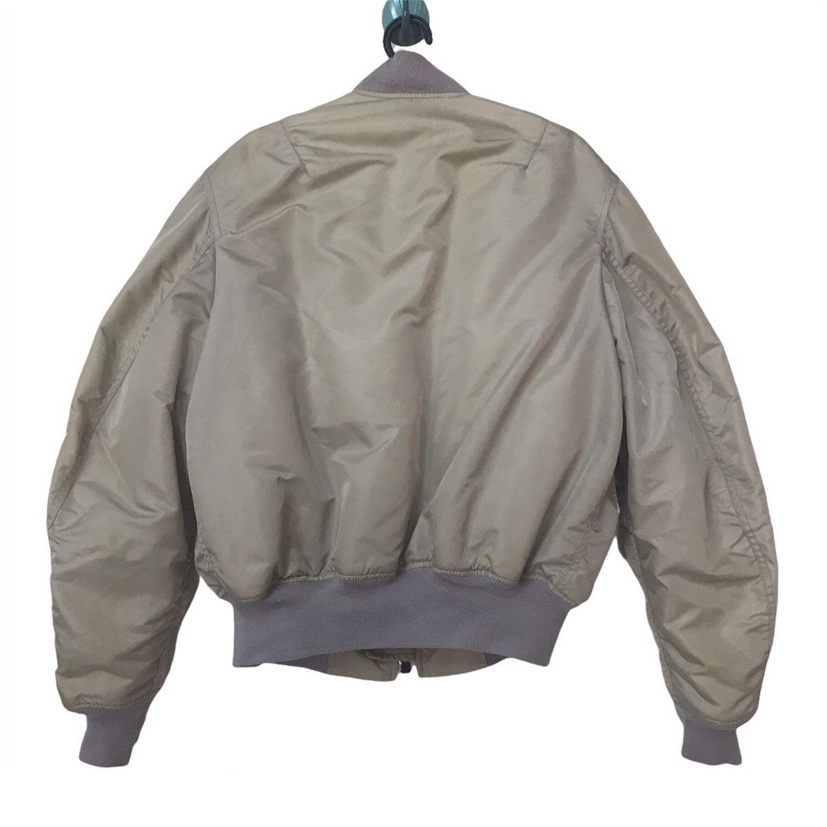 Cockpit USA Vtg MA-1 Flying Bomber Jacket Us Air Force Ideal Zipper Size US M / EU 48-50 / 2 - 2 Thumbnail